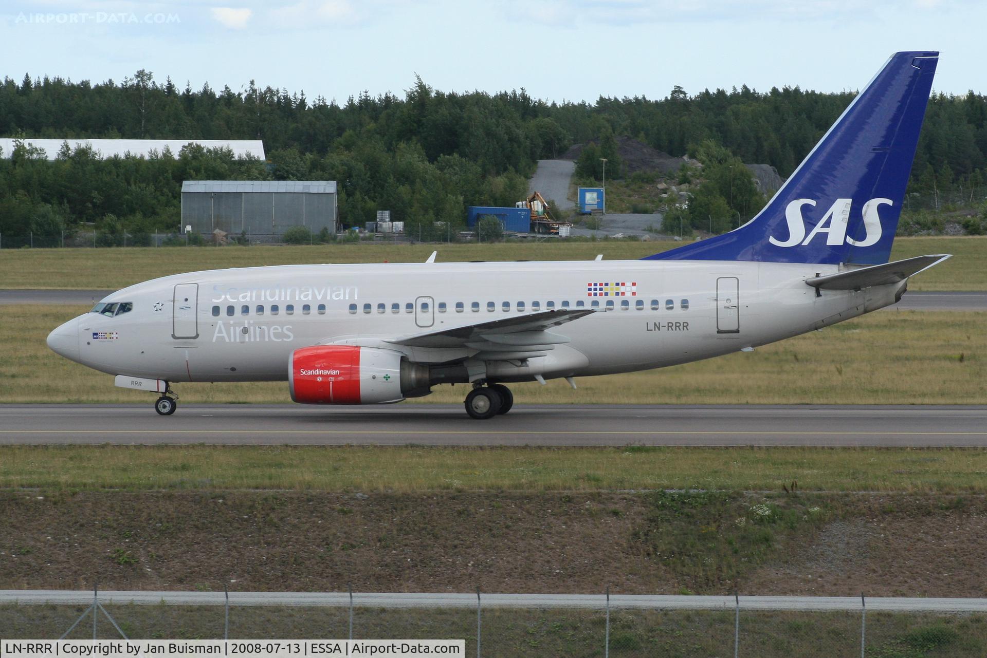LN-RRR, 1999 Boeing 737-683 C/N 28309, SAS