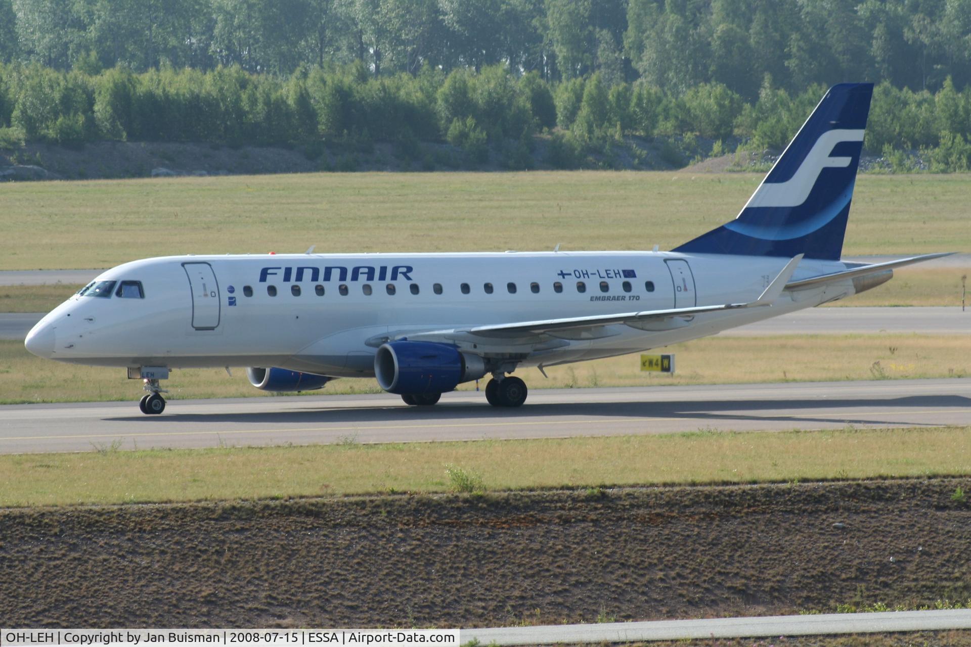 OH-LEH, 2005 Embraer 170LR (ERJ-170-100LR) C/N 17000112, Finnair