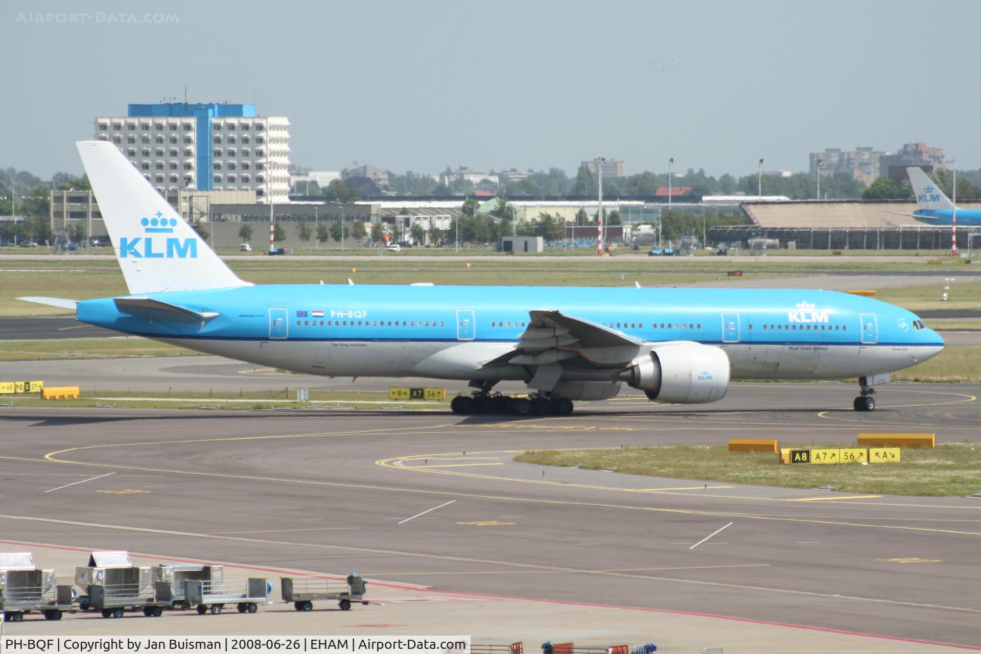 PH-BQF, 2004 Boeing 777-206/ER C/N 29398, KLM