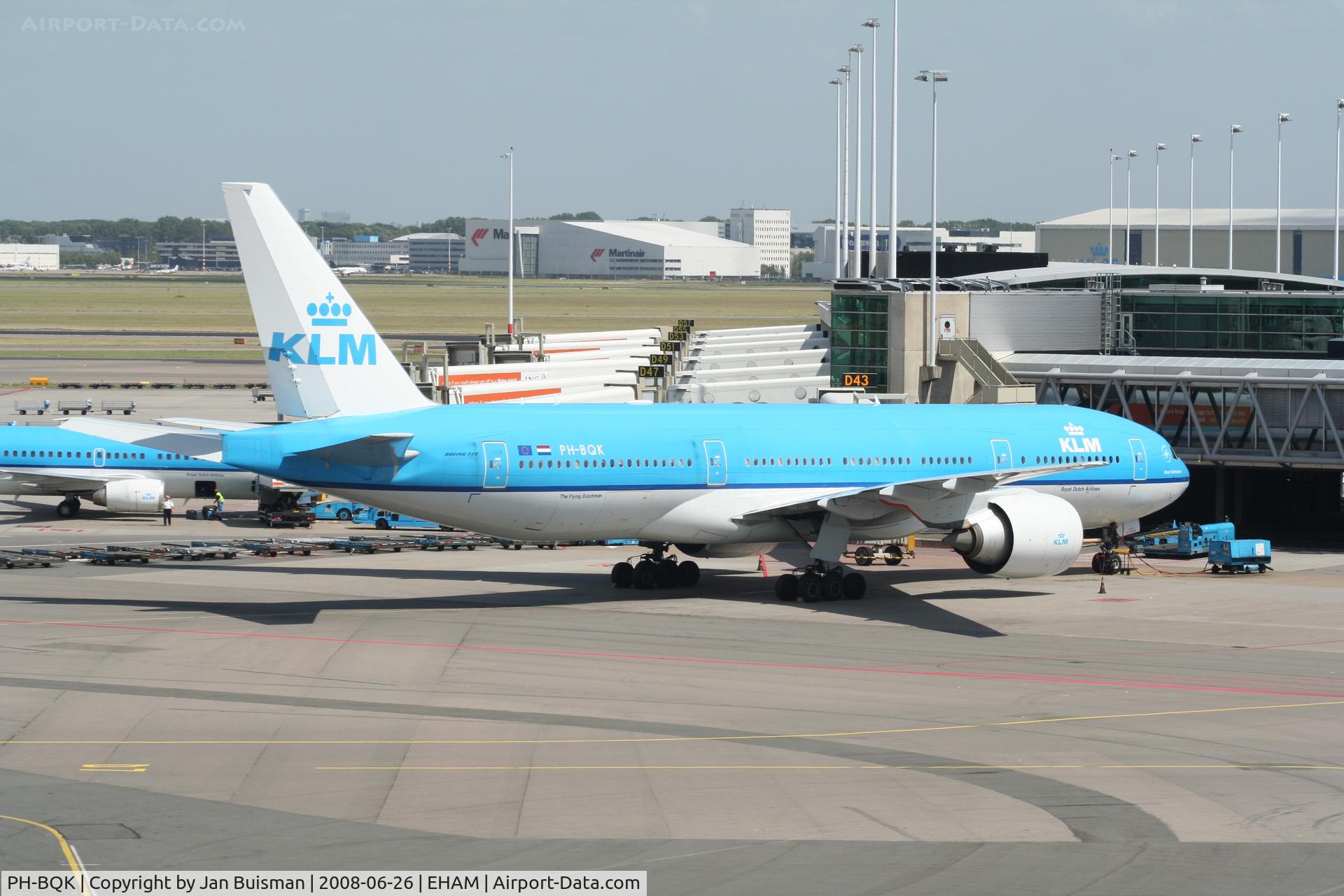 PH-BQK, 2005 Boeing 777-206/ER C/N 29399, KLM