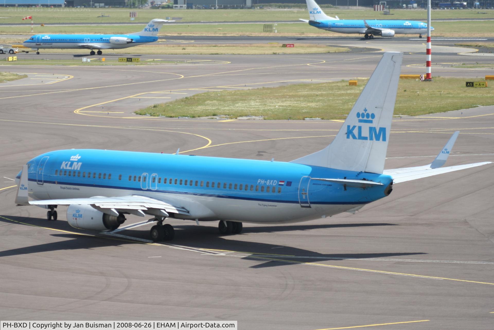 PH-BXD, 1999 Boeing 737-8K2 C/N 29134, KLM
