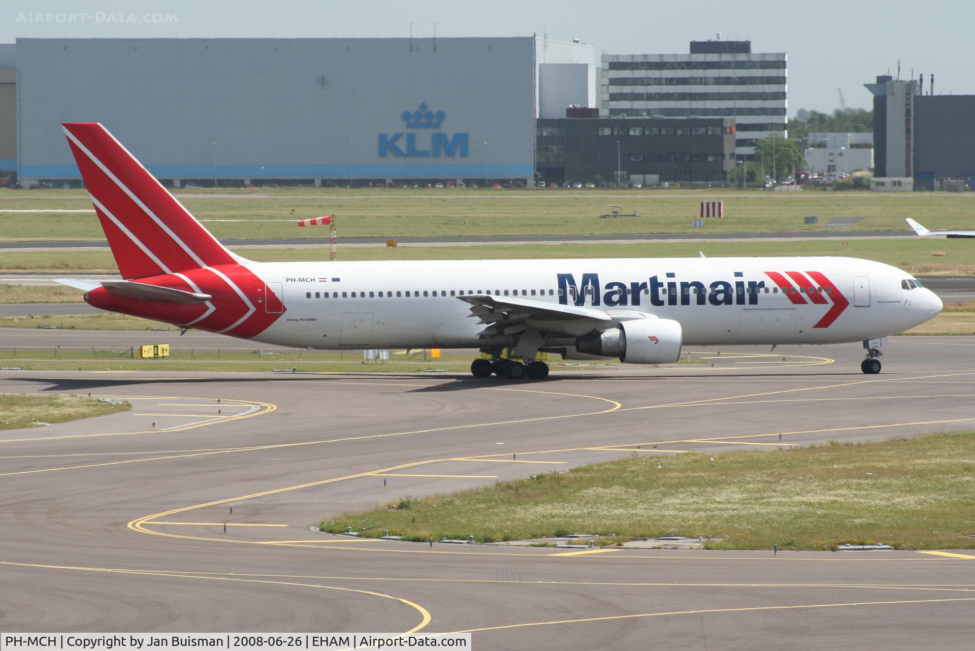 PH-MCH, 1990 Boeing 767-31A/ER C/N 24429, Martinair