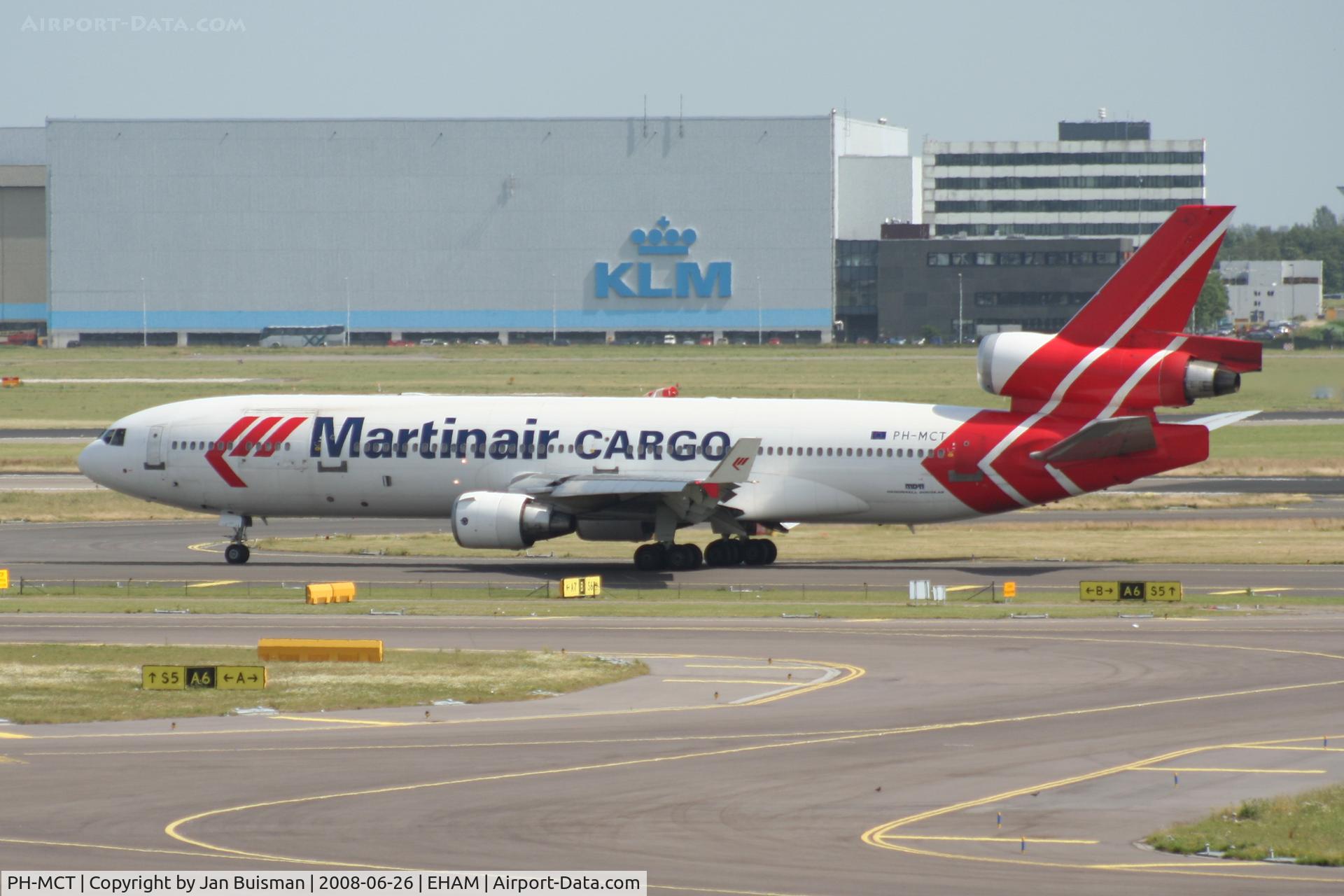 PH-MCT, 1995 McDonnell Douglas MD-11F C/N 48629, Martinair