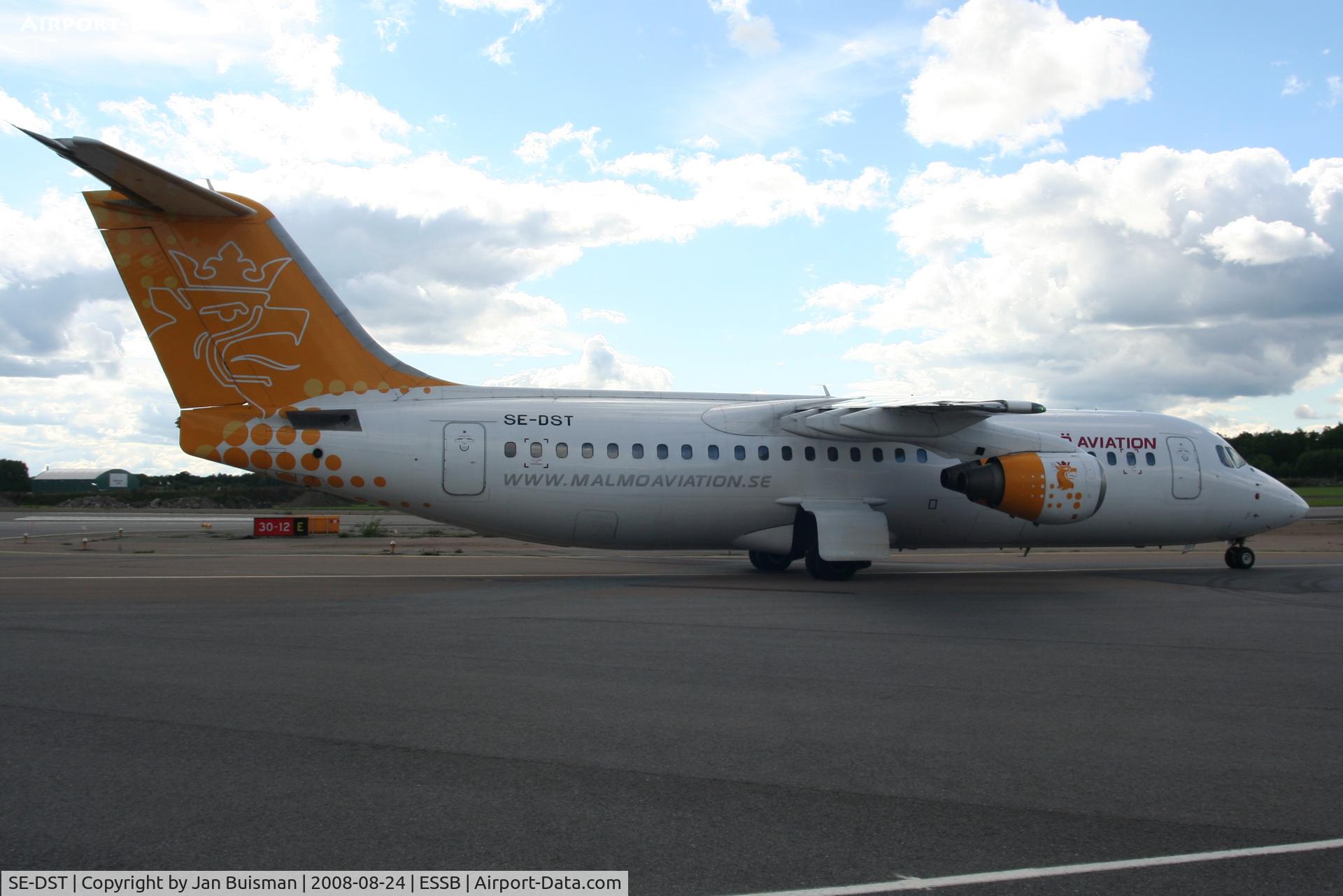 SE-DST, 1994 British Aerospace Avro 146-RJ100 C/N E3247, Malmö Aviation