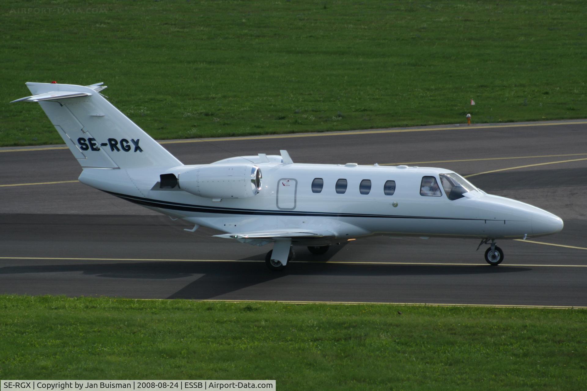 SE-RGX, 2002 Cessna 525  Citation CJ1 C/N 525-0502, Corporate
