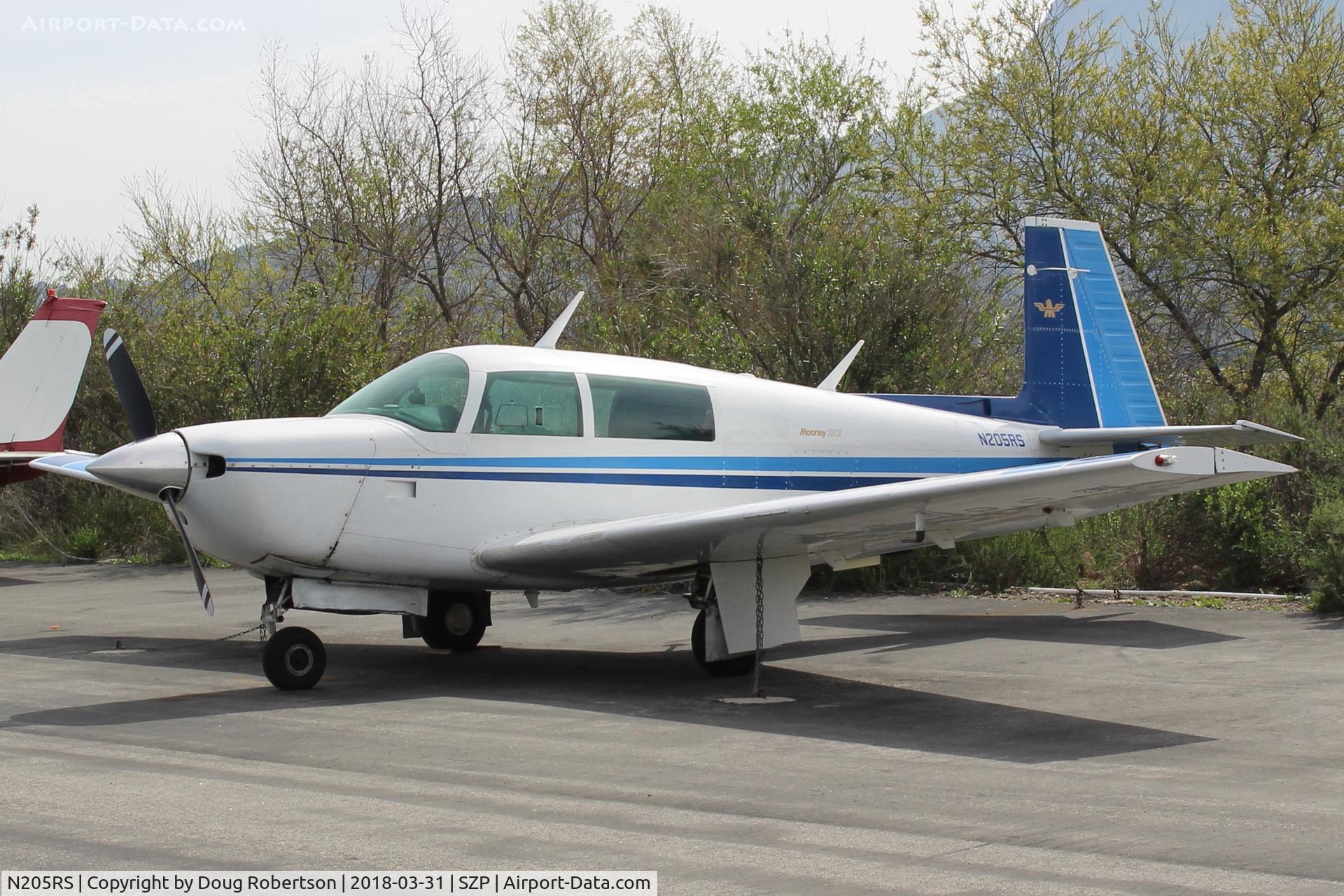 N205RS, 1979 Mooney M20J 201 C/N 24-0797, 1979 Mooney M20J 201, Lycoming IO-360 A&C 200 Hp