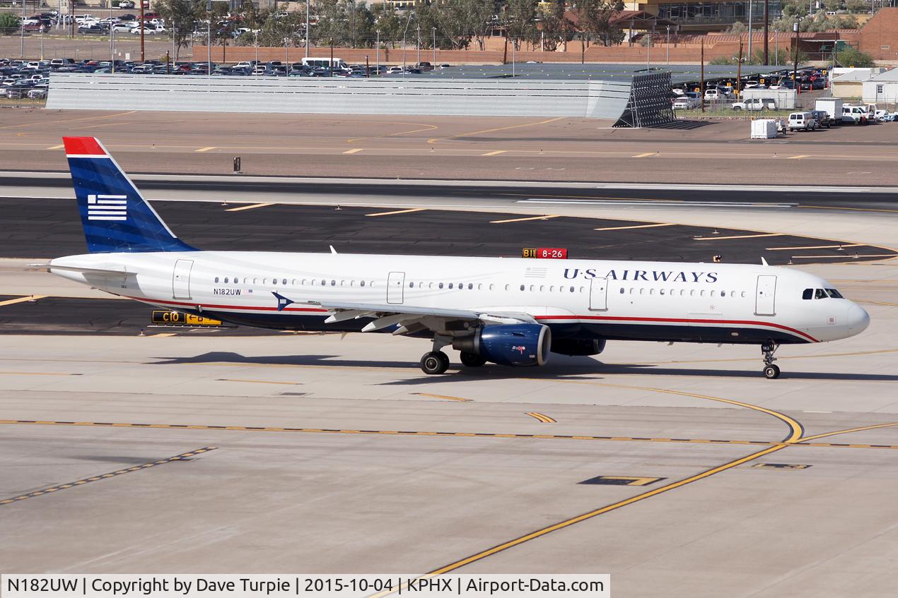 N182UW, 2001 Airbus A321-211 C/N 1536, No comment.