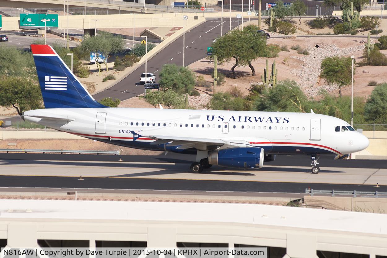 N816AW, 2000 Airbus A319-132 C/N 1350, No comment.