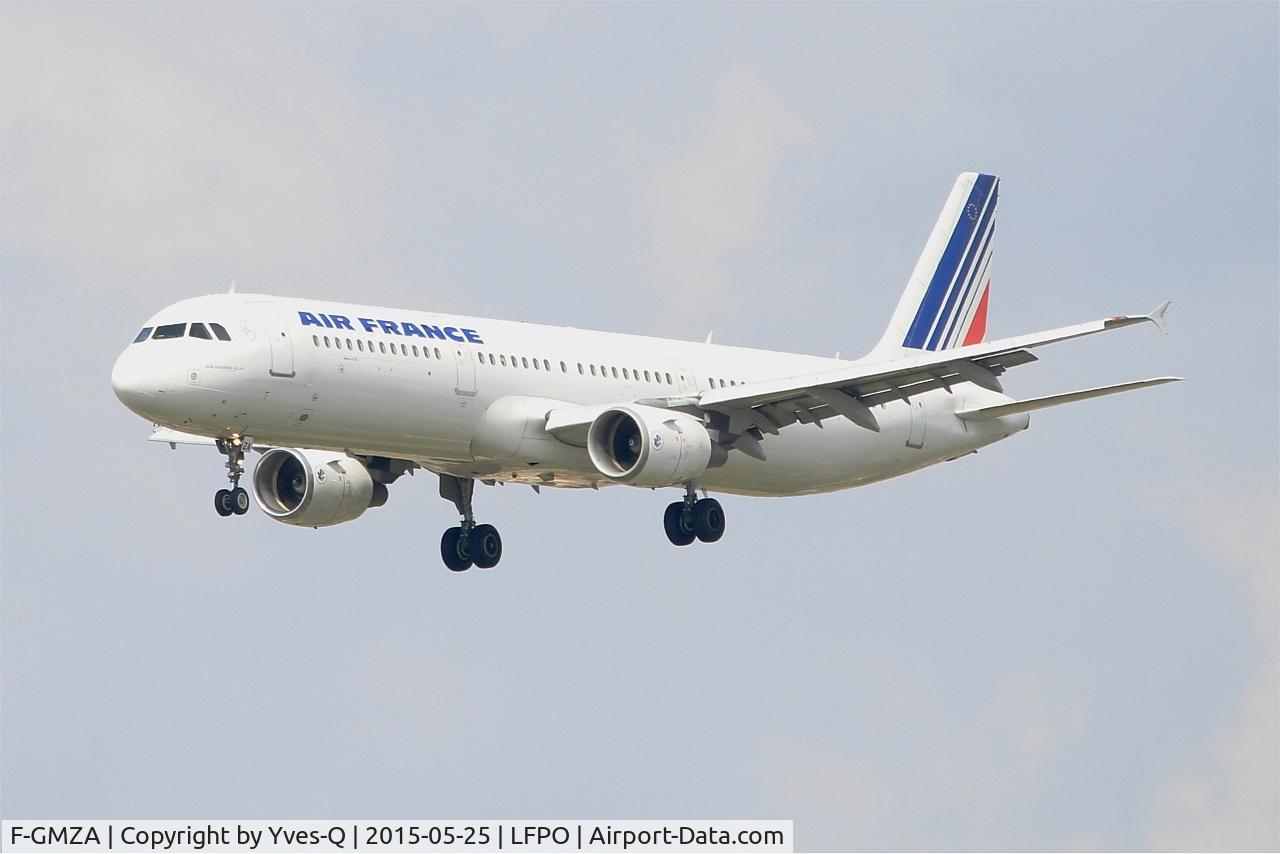 F-GMZA, 1994 Airbus A321-111 C/N 498, Airbus A321-111, Short approach rwy 23, Bordeaux-Mérignac airport (LFBD-BOD)