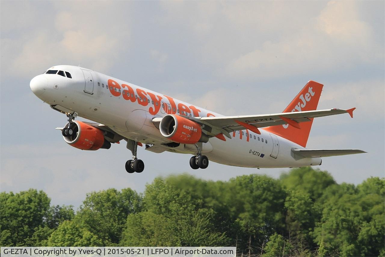 G-EZTA, 2009 Airbus A320-214 C/N 3805, Airbus A320-214, Take off rwy 24, Paris-Orly Airport (LFPO-ORY)
