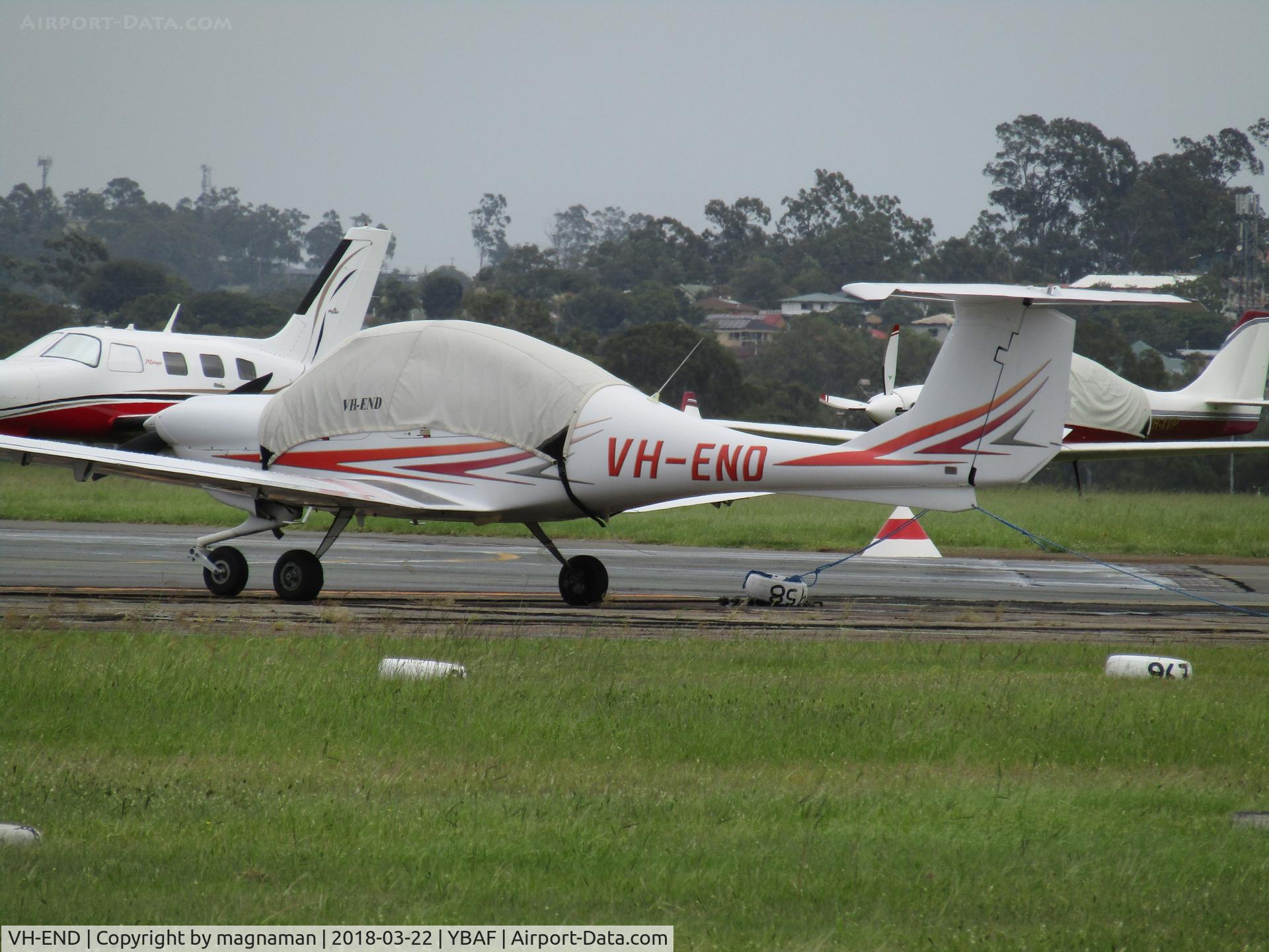 VH-END, 2004 Diamond DA-40 Diamond Star C/N 40.448, at archerfield