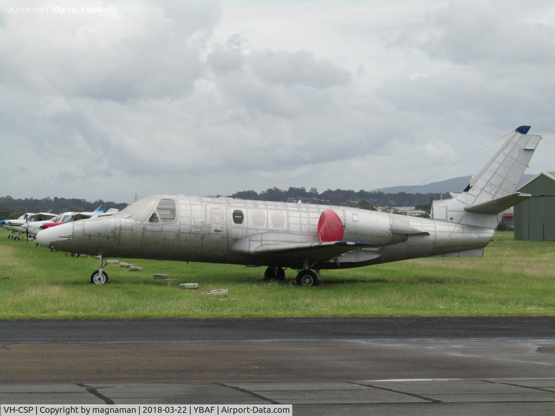 VH-CSP, 1979 Cessna 501 Citation I/SP C/N 501-0089, still at Archerfield looking sad