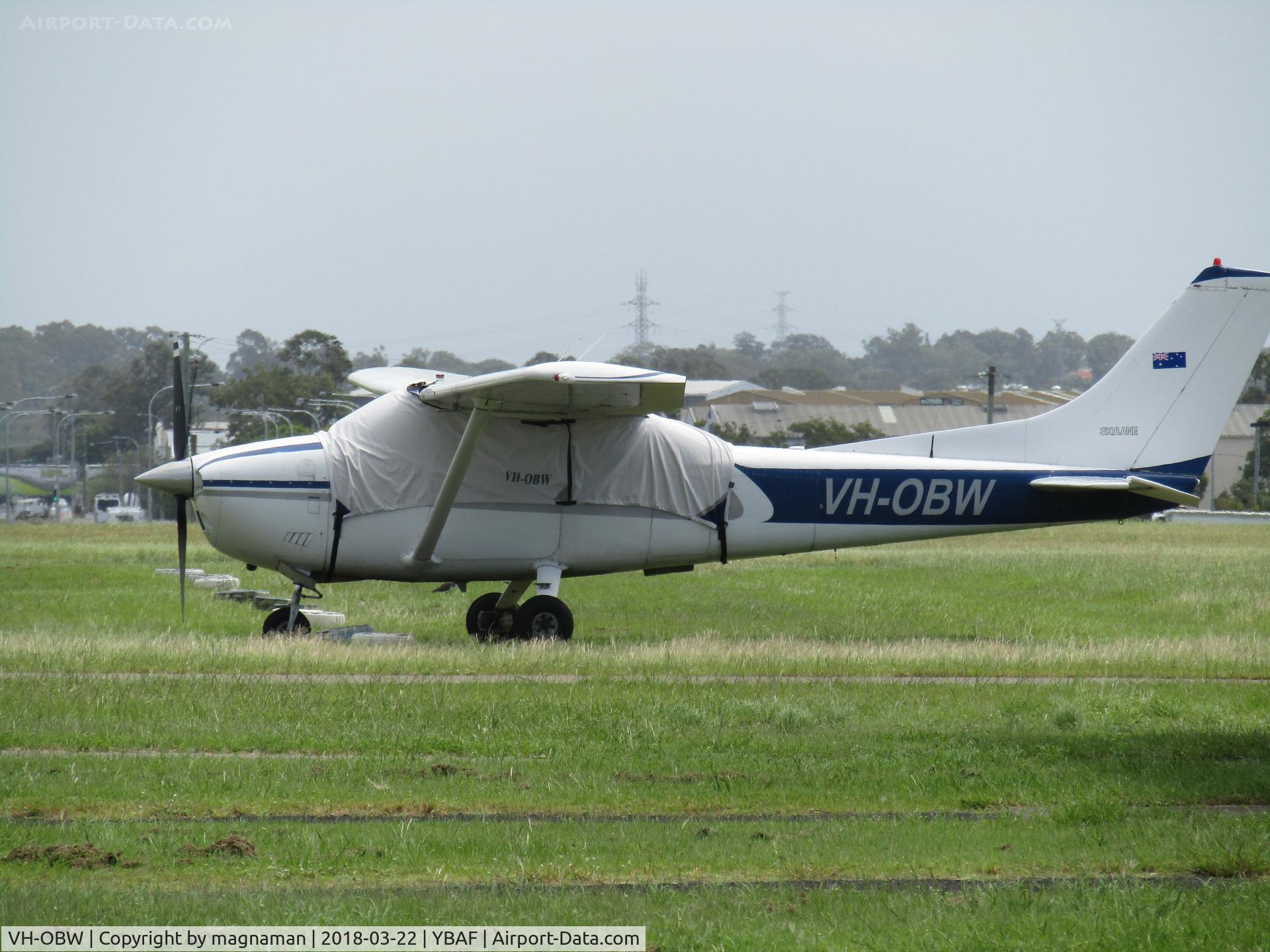 VH-OBW, 1978 Cessna 182Q Skylane C/N 18266581, at archerfield home