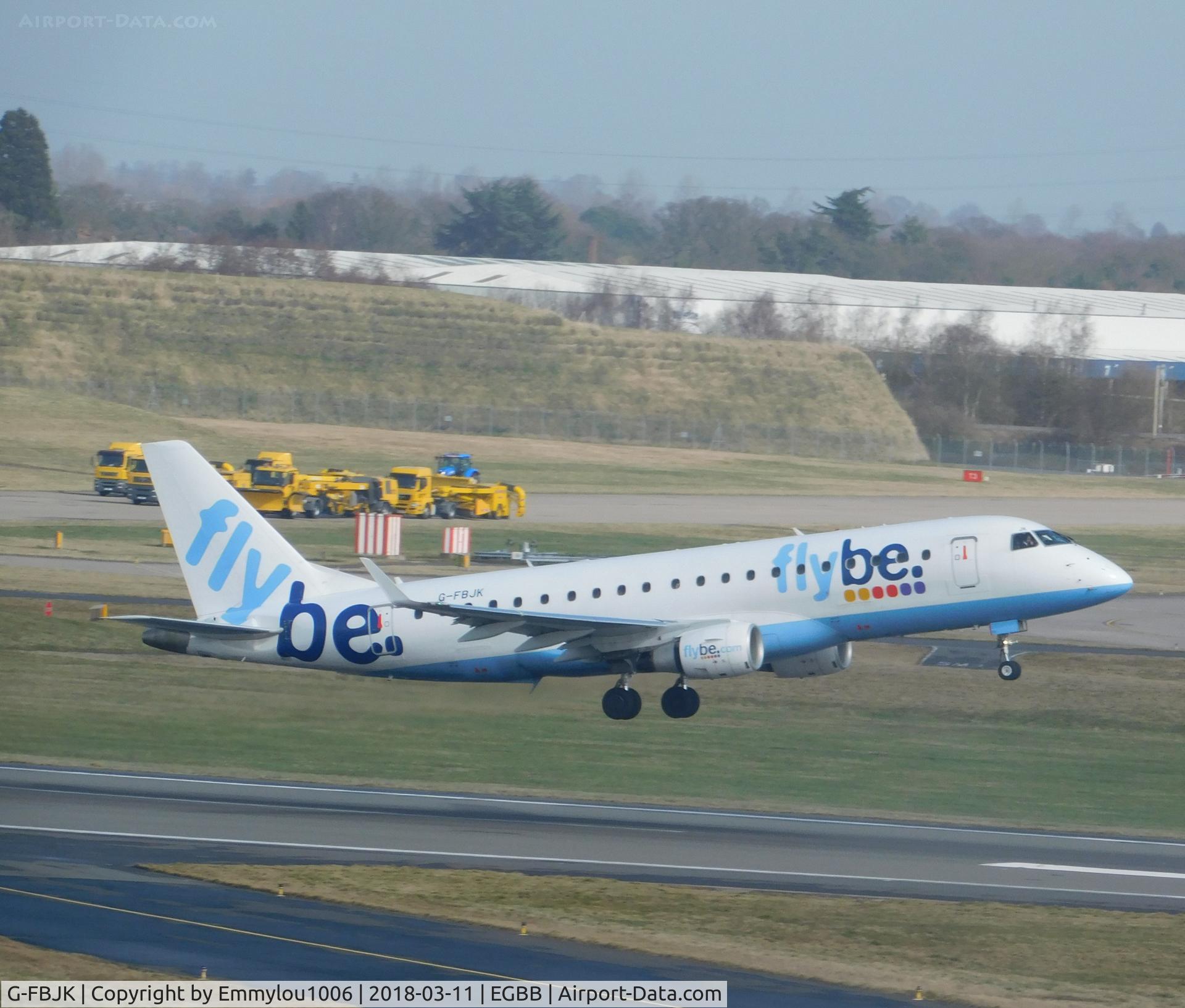 G-FBJK, 2012 Embraer 175STD (ERJ-170-200) C/N 17000359, from freeport car park