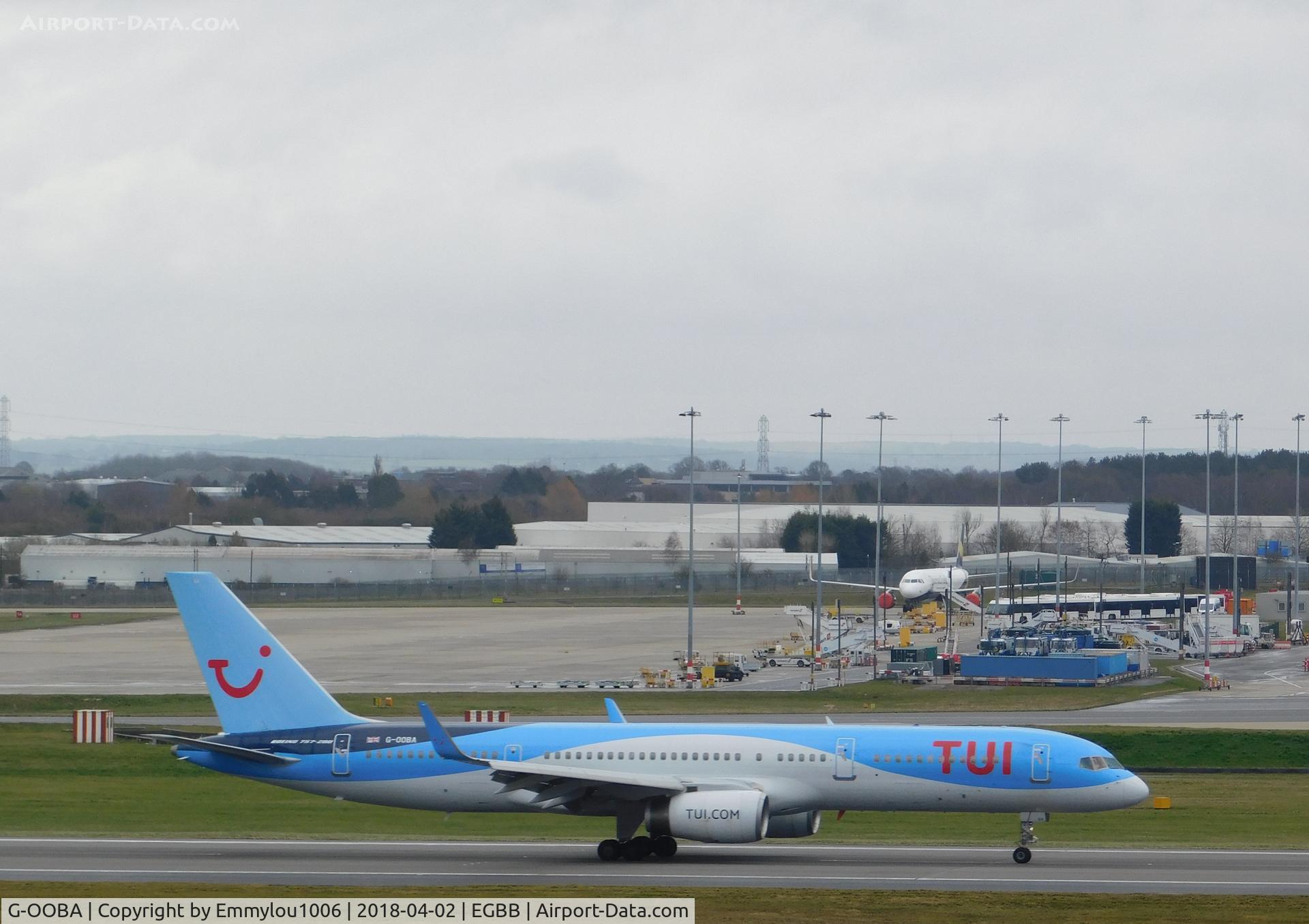 G-OOBA, 2000 Boeing 757-28A C/N 32446, from freeport car park