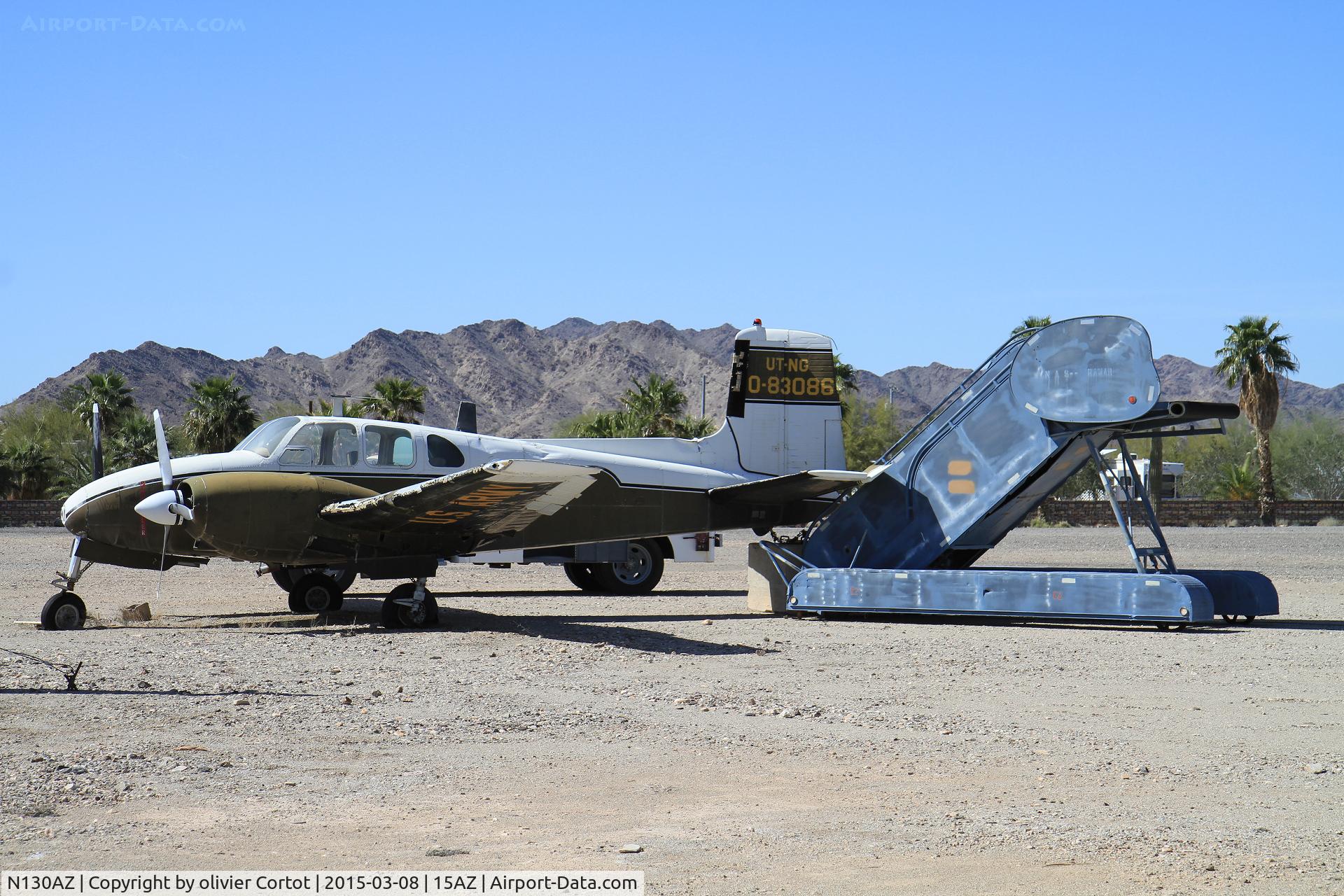 N130AZ, 1958 Beech RU-8D Seminole C/N RLH-87 (583086), the guate guardian