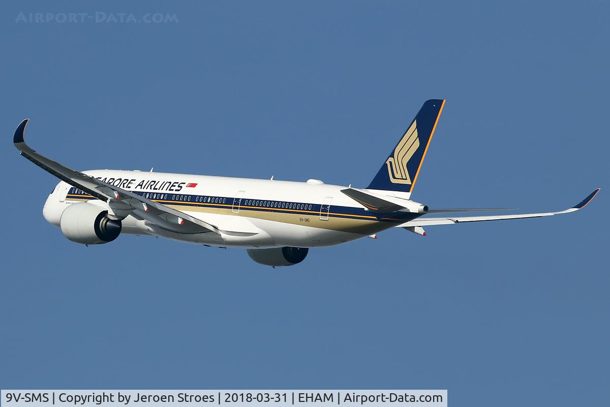 9V-SMS, 2017 Airbus A350-941 C/N 158, 
