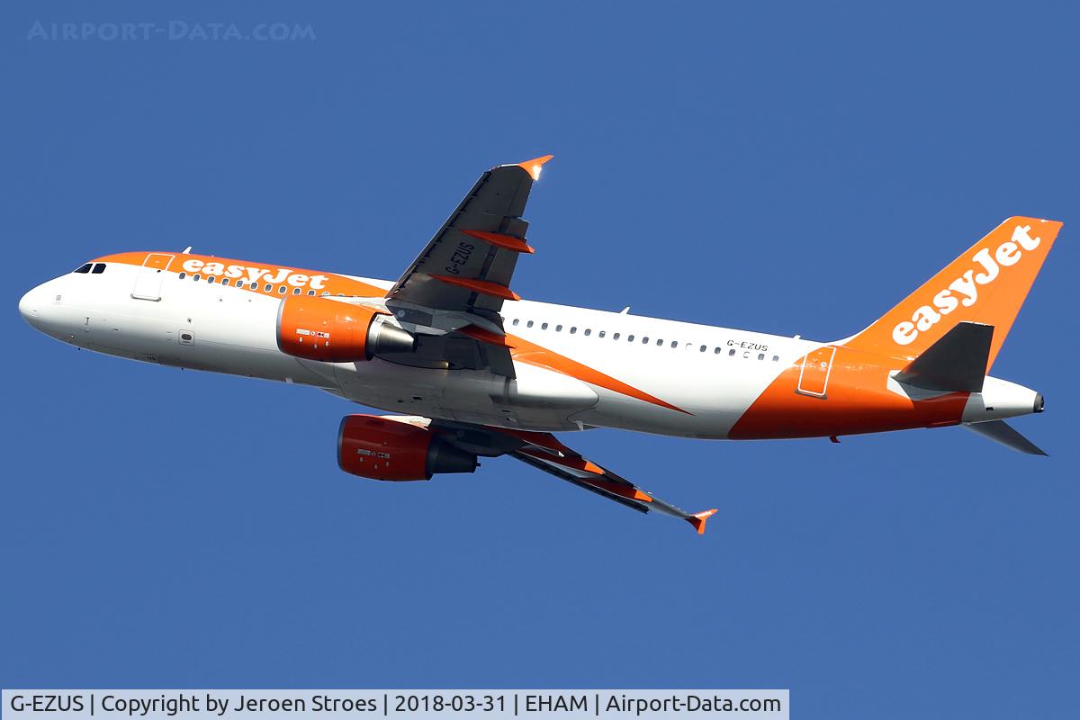 G-EZUS, 2012 Airbus A320-214 C/N 5104, eham