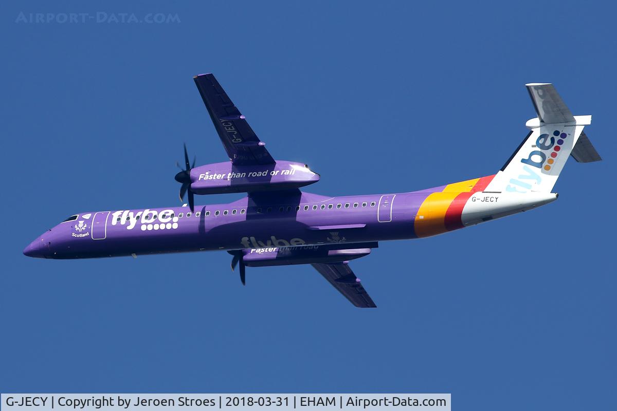 G-JECY, 2007 De Havilland Canada DHC-8-402Q Dash 8 C/N 4157, eham