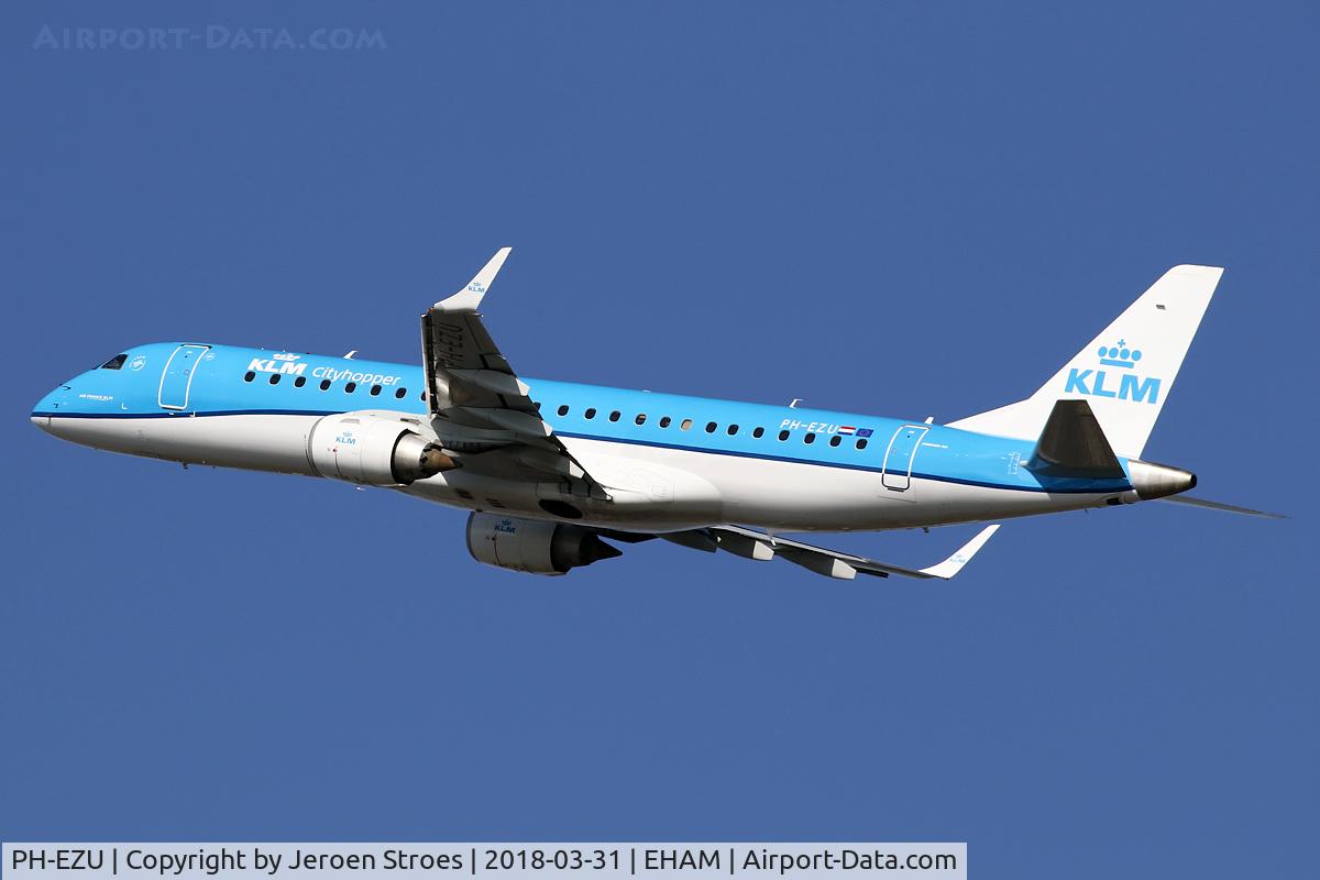 PH-EZU, 2012 Embraer 190LR (ERJ-190-100LR) C/N 19000522, eham