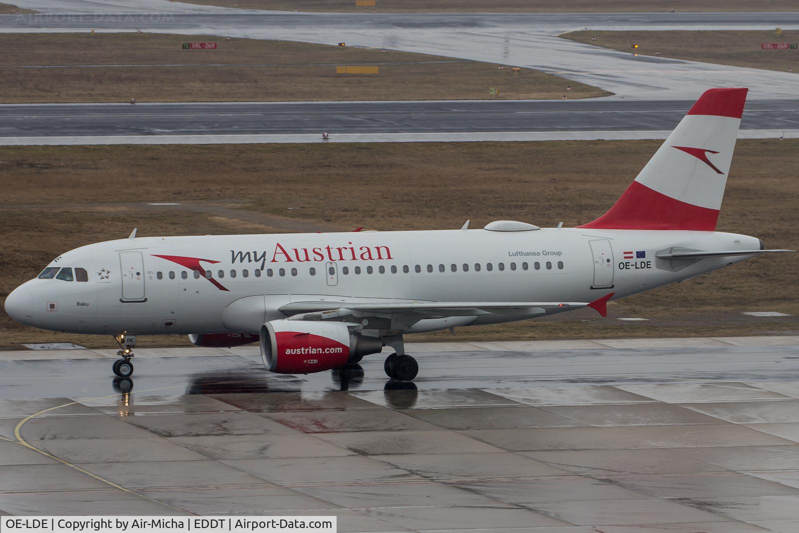 OE-LDE, 2005 Airbus A319-112 C/N 2494, Austrian Airlines