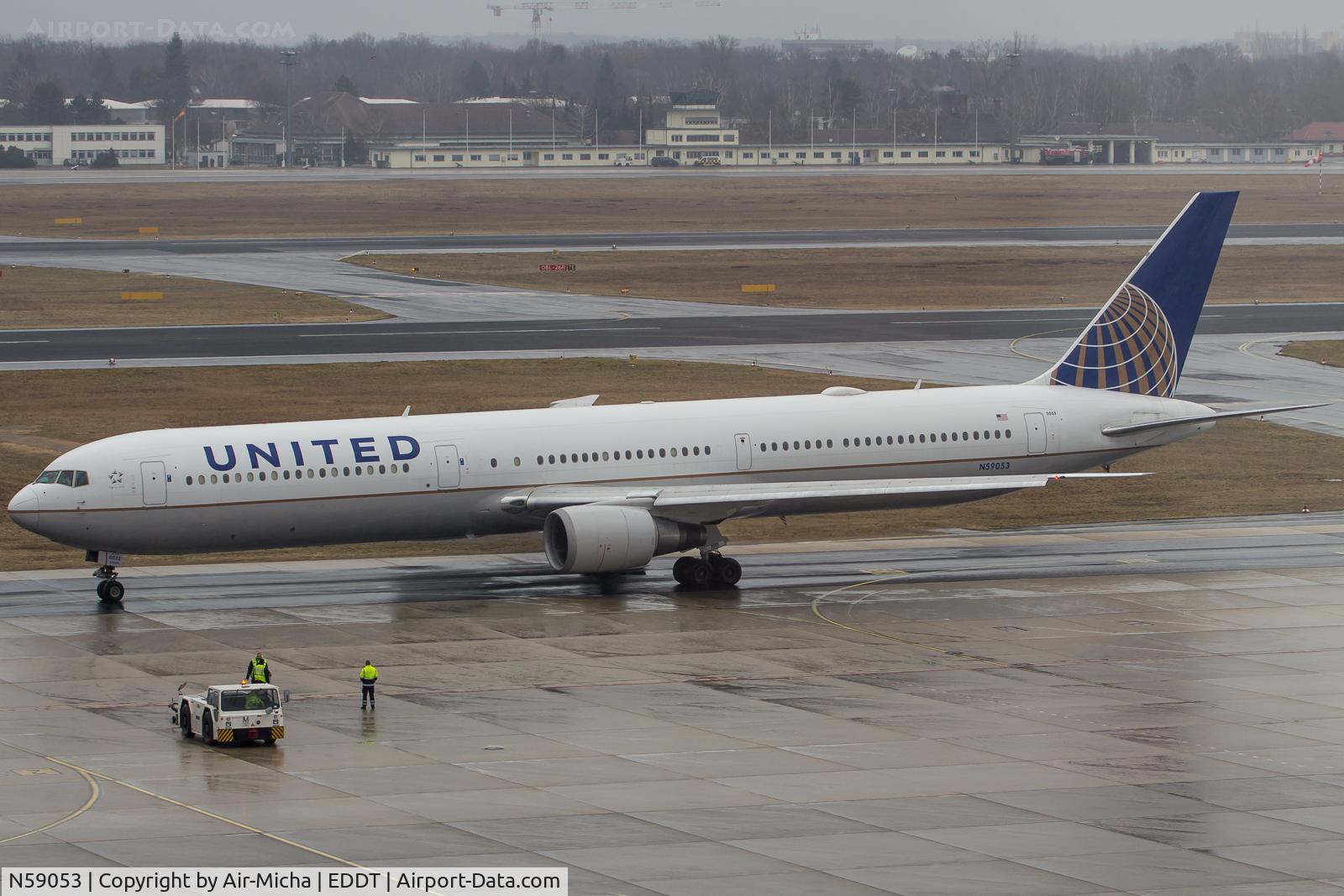 N59053, 2000 Boeing 767-424/ER C/N 29448, United Airlines