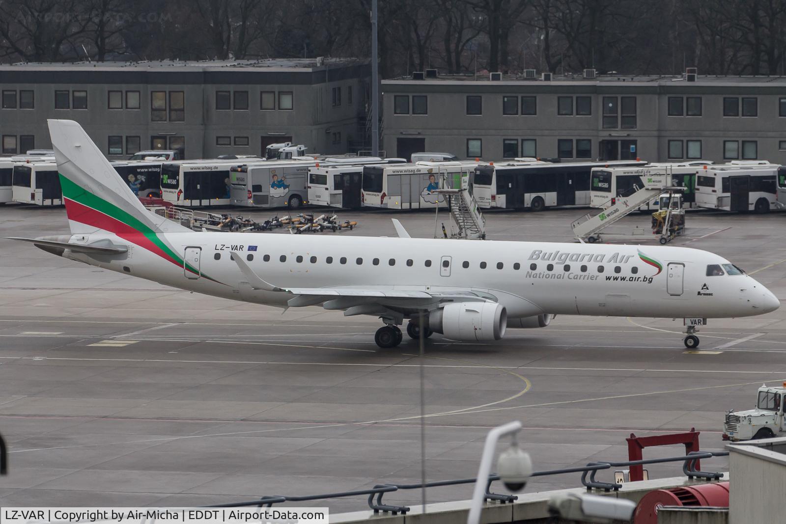 LZ-VAR, 2012 Embraer 190AR (ERJ-190-100IGW) C/N 19000496, Bulgaria Air