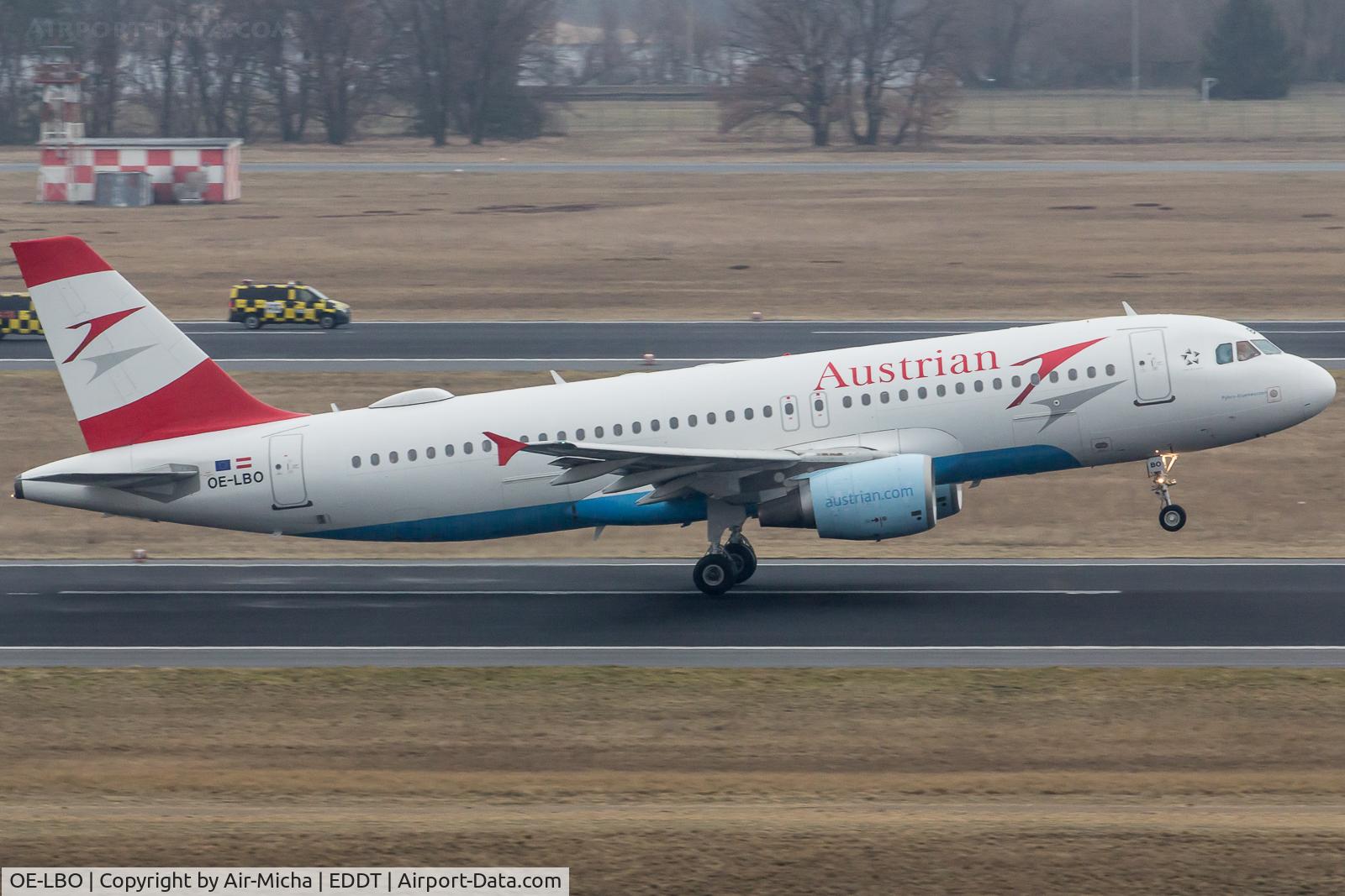 OE-LBO, 1998 Airbus A320-214 C/N 776, Austrian Airlines