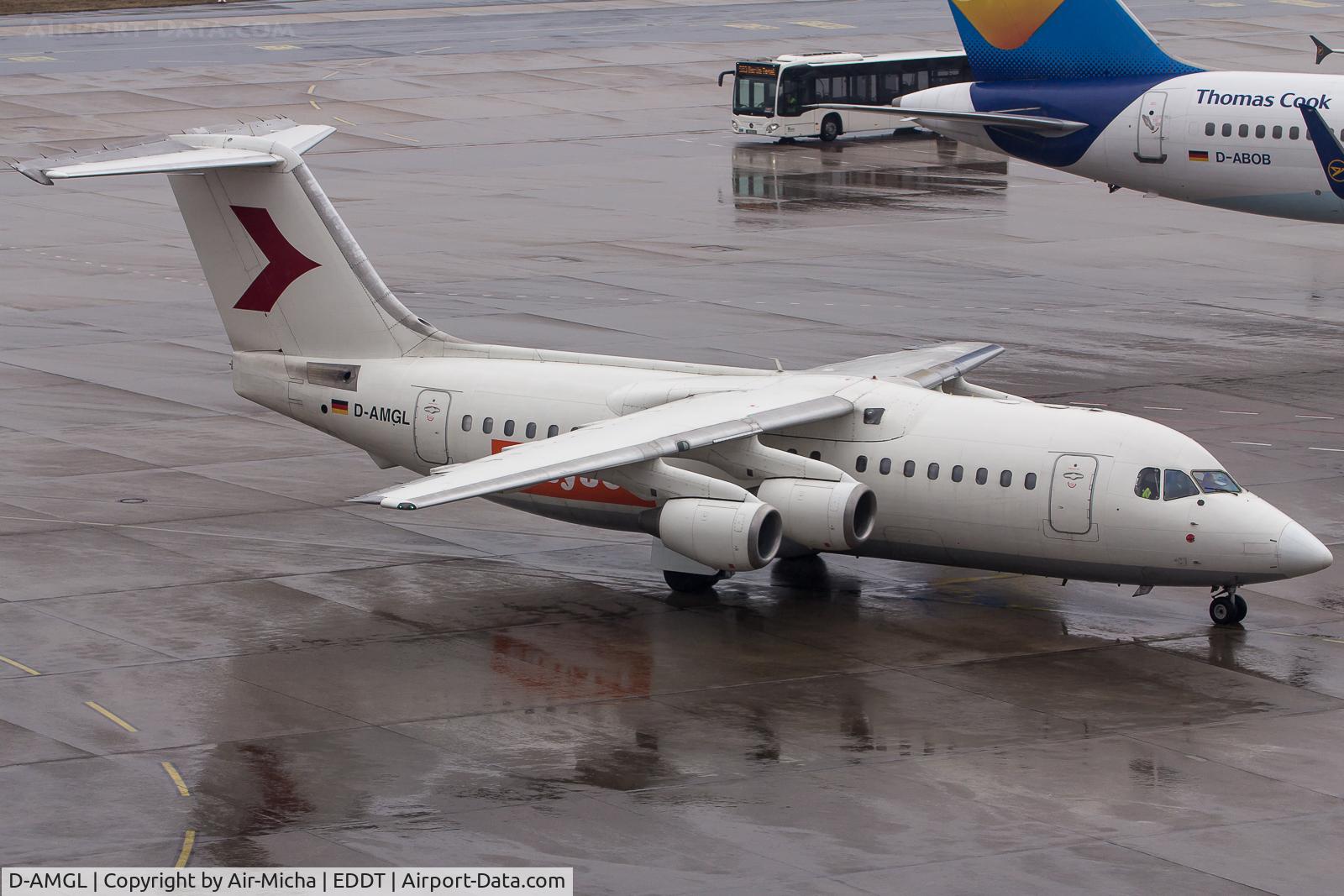 D-AMGL, 1986 British Aerospace BAe.146-200 C/N E2055, easyJet