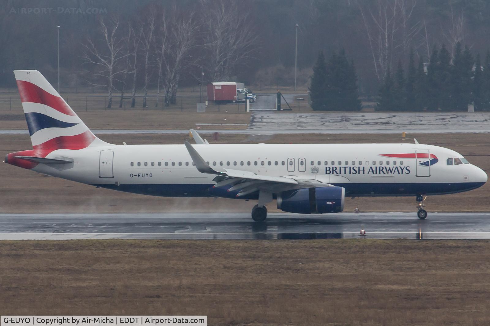 G-EUYO, 2013 Airbus A320-232 C/N 5634, British Airways