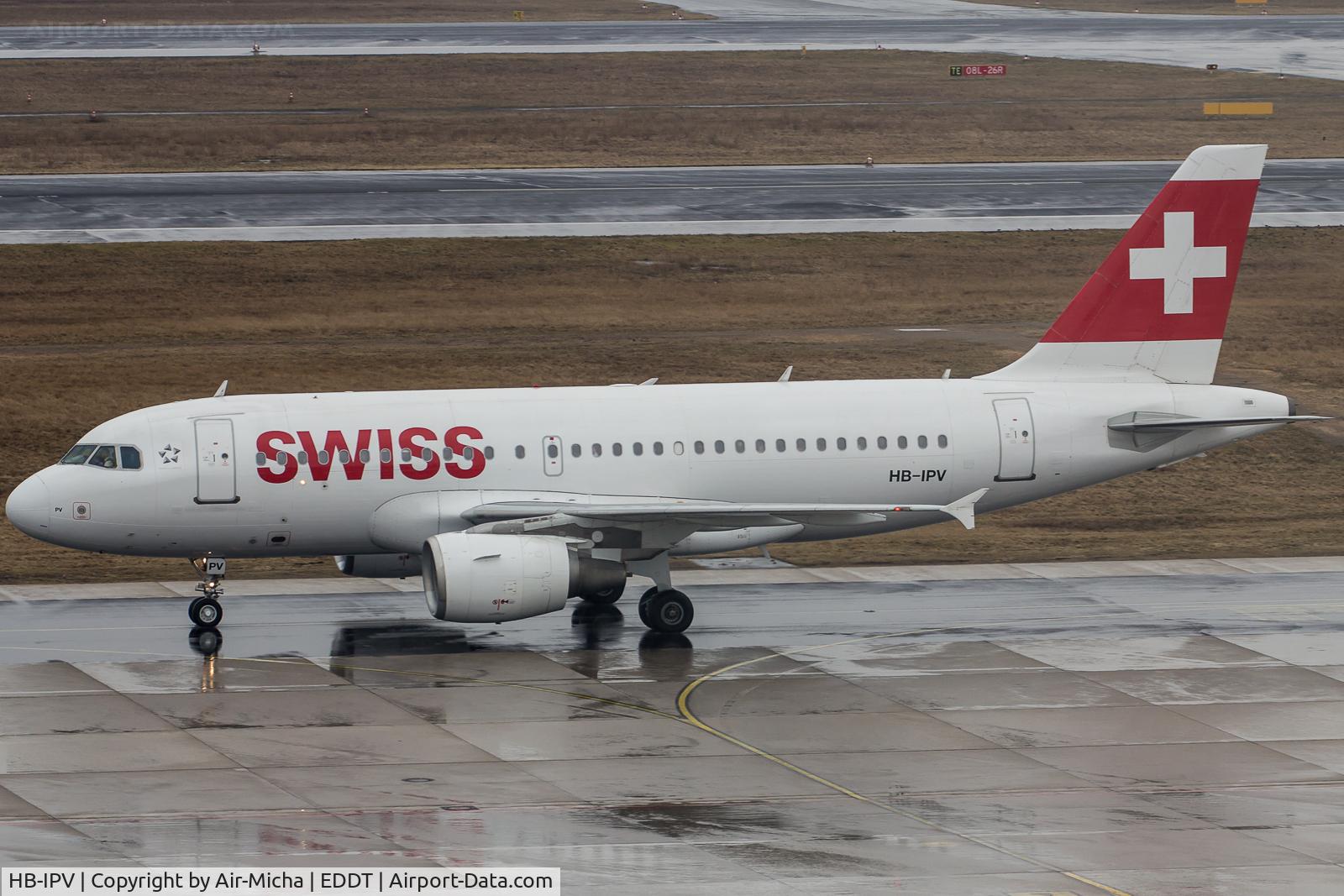 HB-IPV, 1996 Airbus A319-112 C/N 578, Swiss