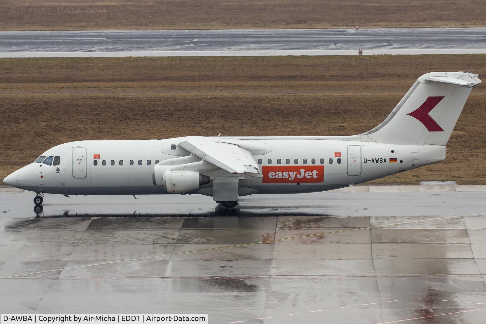 D-AWBA, 1989 British Aerospace BAe.146-300 C/N E3134, easyJet