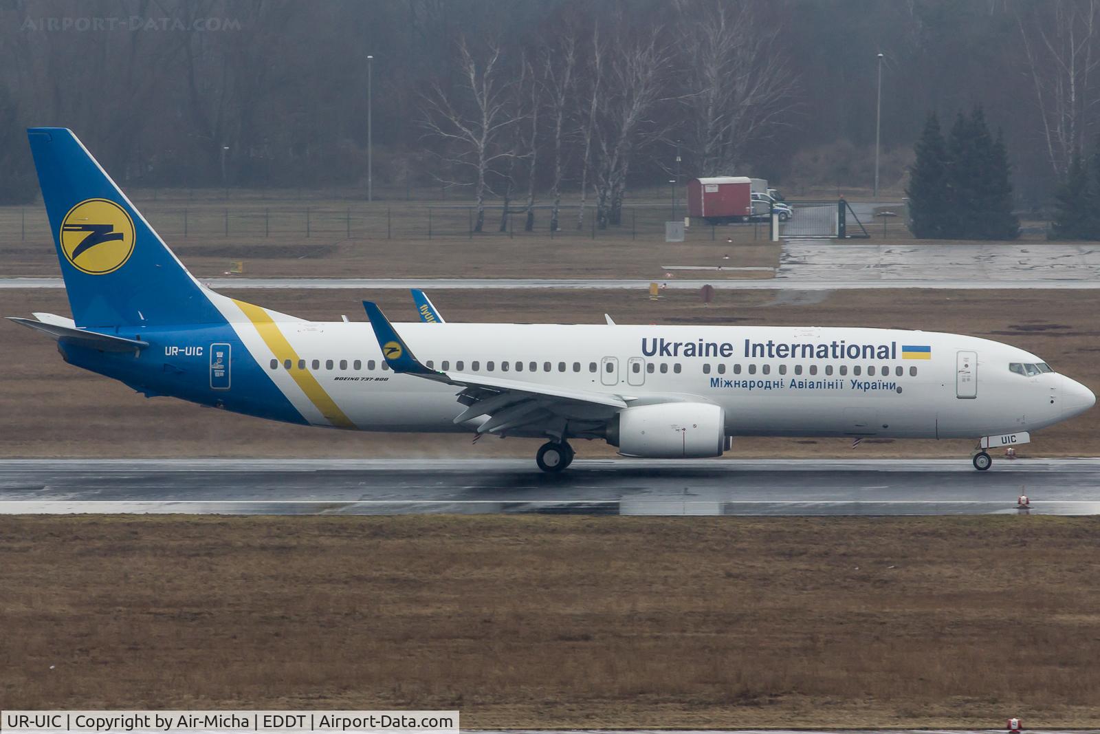 UR-UIC, 2018 Boeing 737-8KV C/N 63406, Ukraine International Airlines