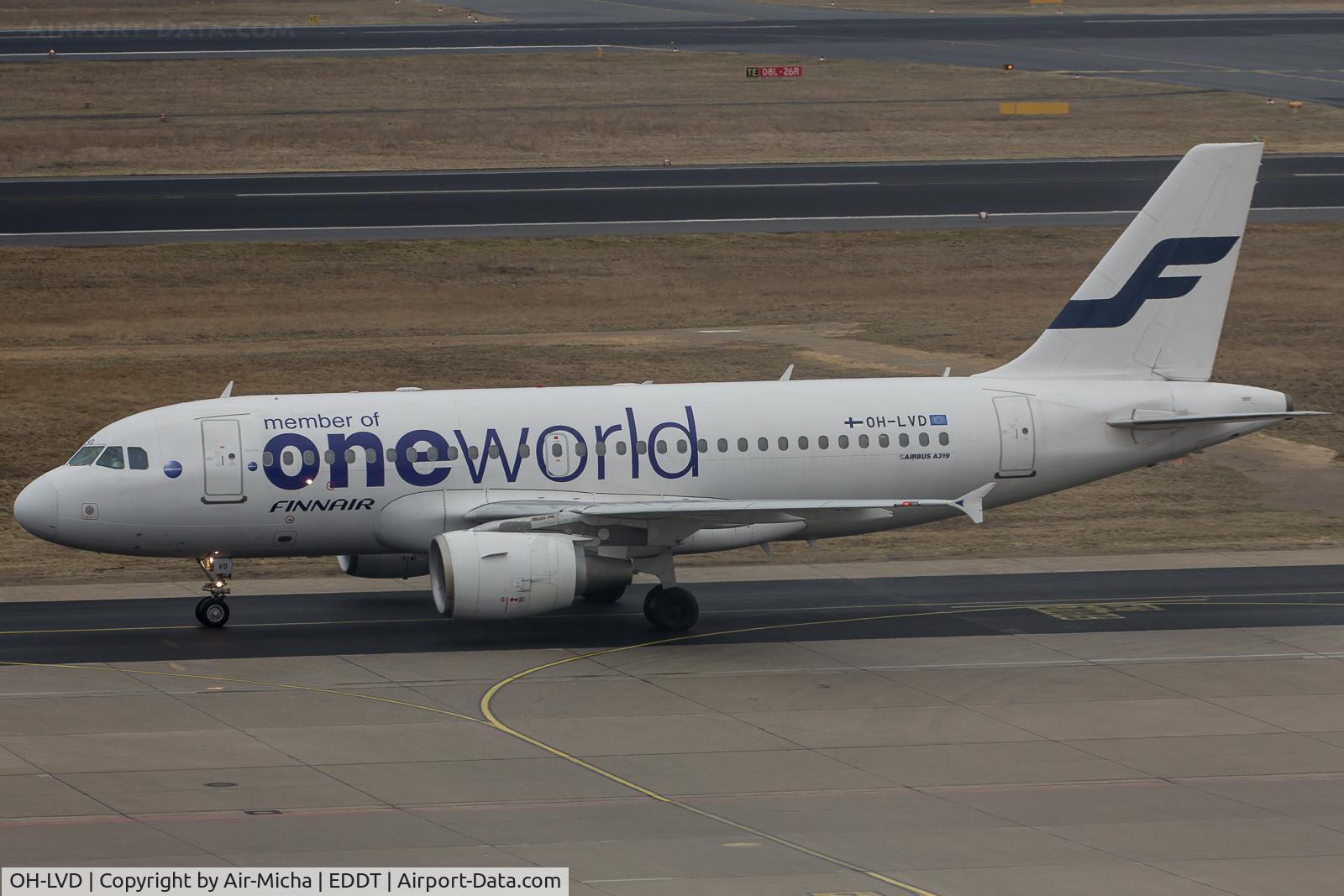 OH-LVD, 2000 Airbus A319-112 C/N 1352, Finnair