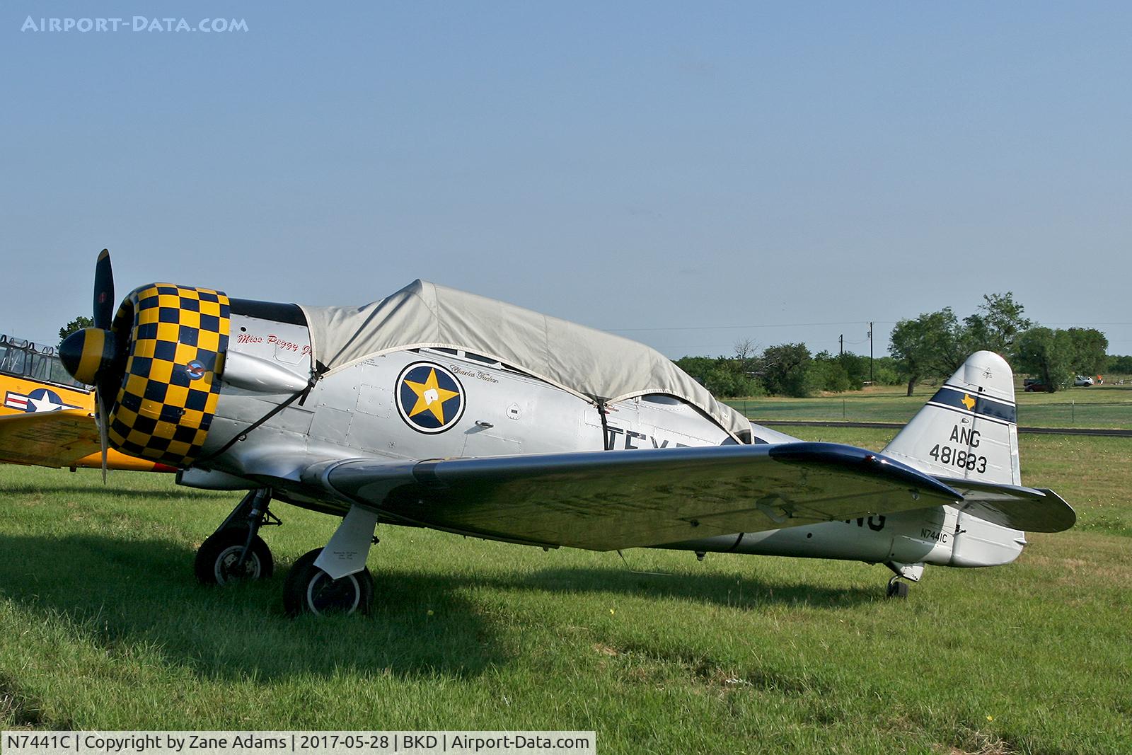 N7441C, 1945 North American AT-6F Texan C/N 12142555, At the 2017 Breckenridge Warbird Show