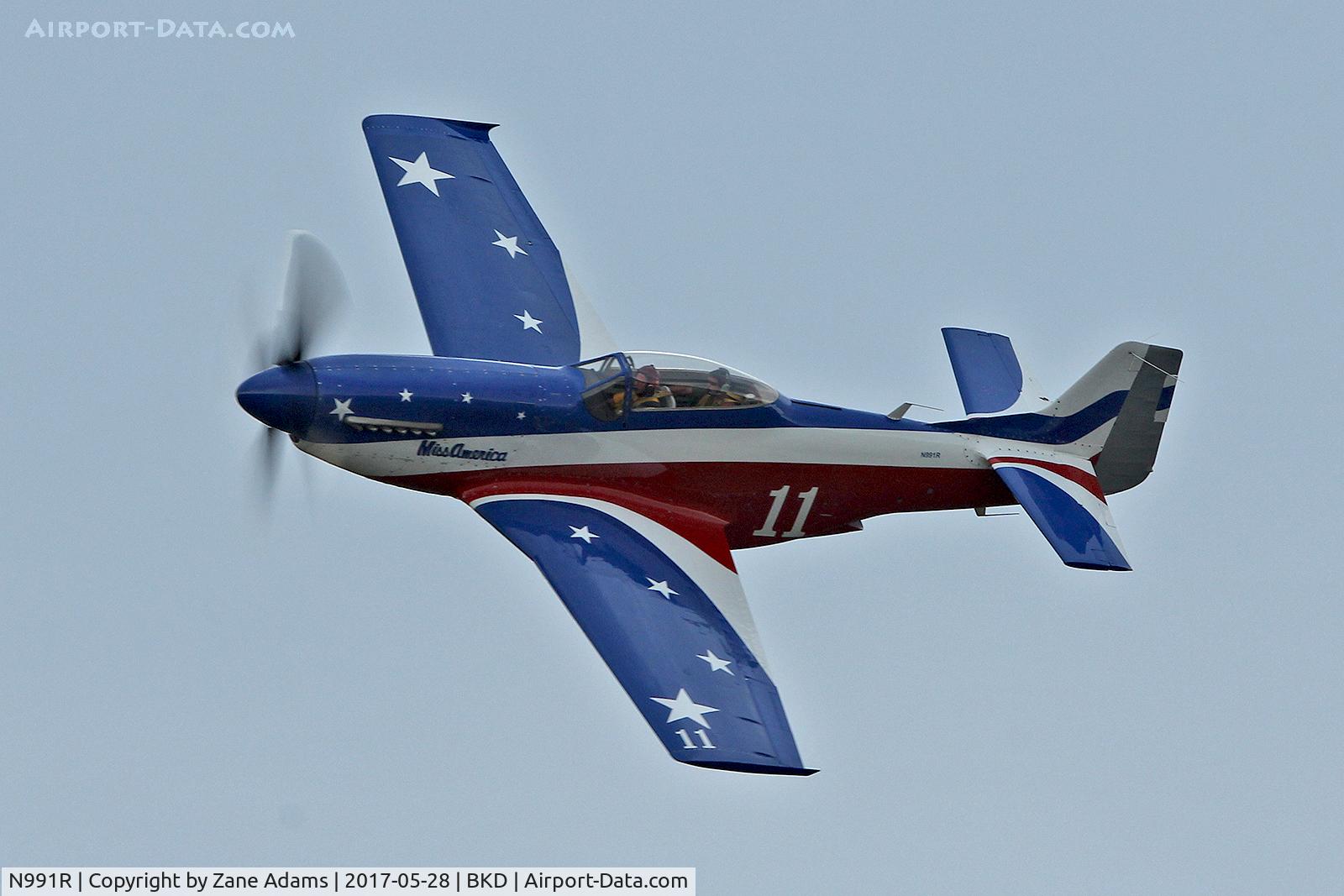 N991R, 1993 North American P-51D Mustang C/N 122-41076, At the 2017 Breckenridge Warbird Show