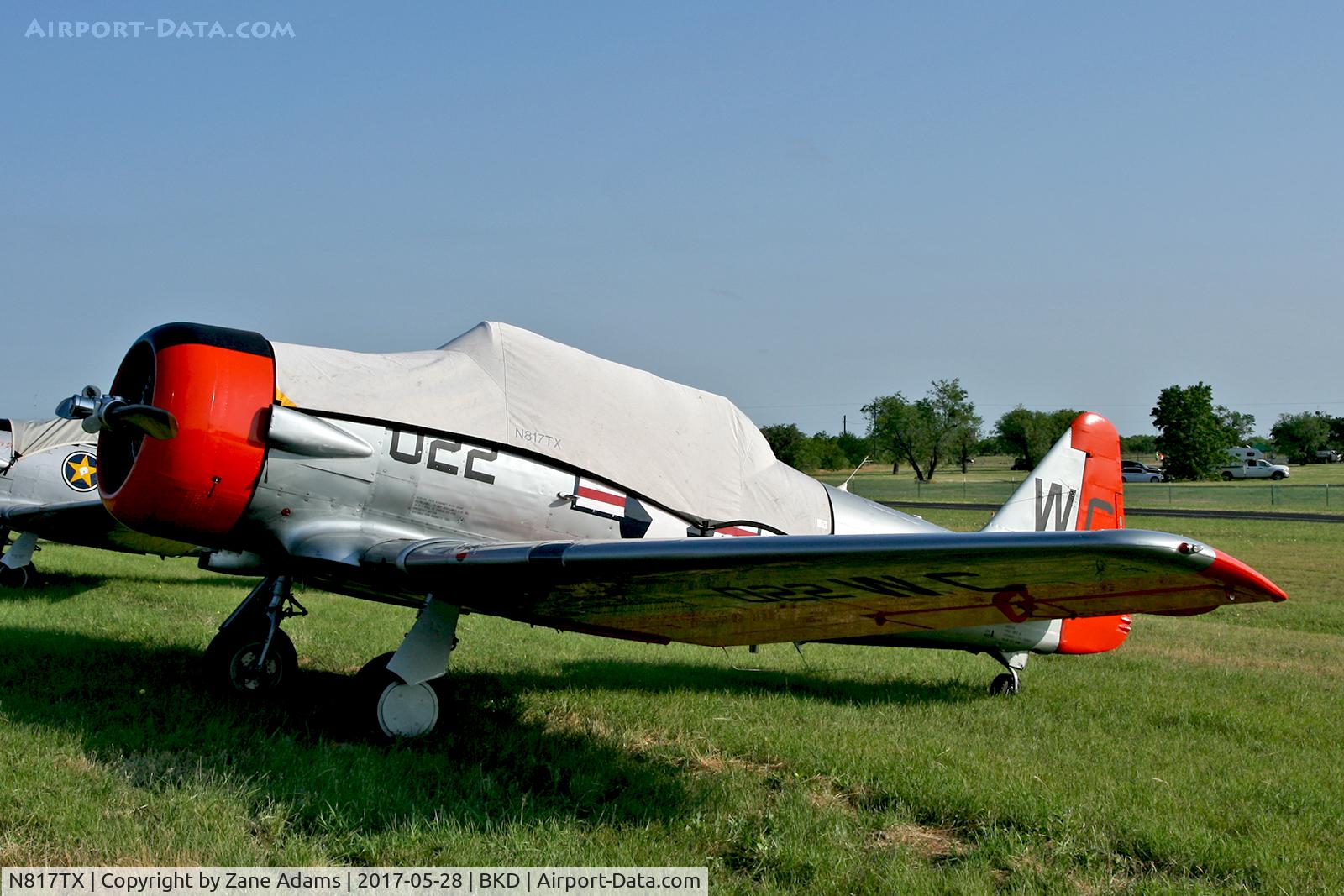 N817TX, 1942 North American AT-6D Texan C/N 88-18022 (42-86241), At the 2017 Breckenridge Warbird Show