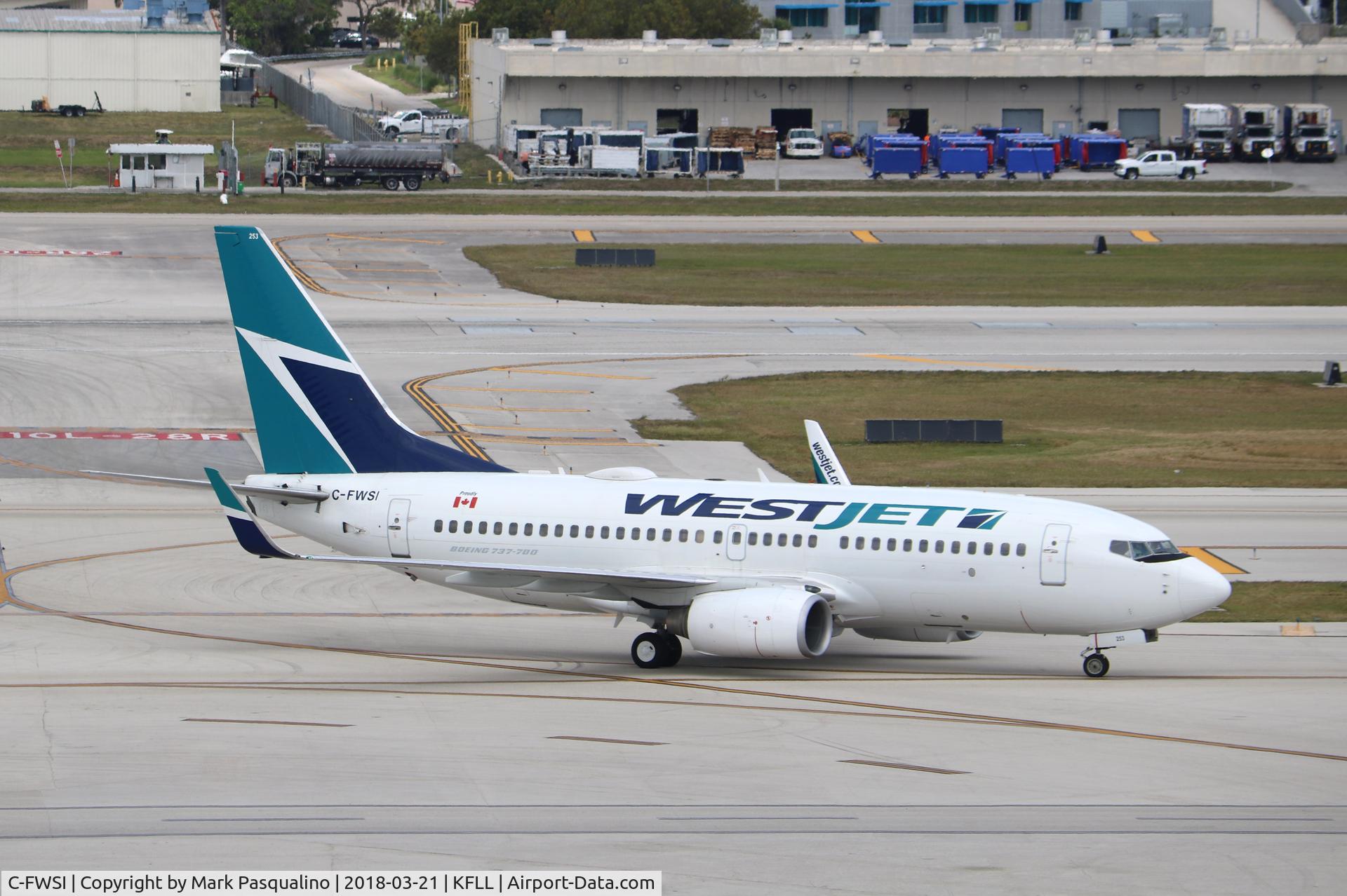 C-FWSI, 2009 Boeing 737-7CT C/N 36691, Boeing 737-700