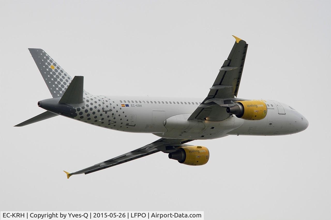 EC-KRH, 2008 Airbus A320-214 C/N 3529, Airbus A320-214, Take off rwy 08, Paris-Orly airport (LFPO-ORY)