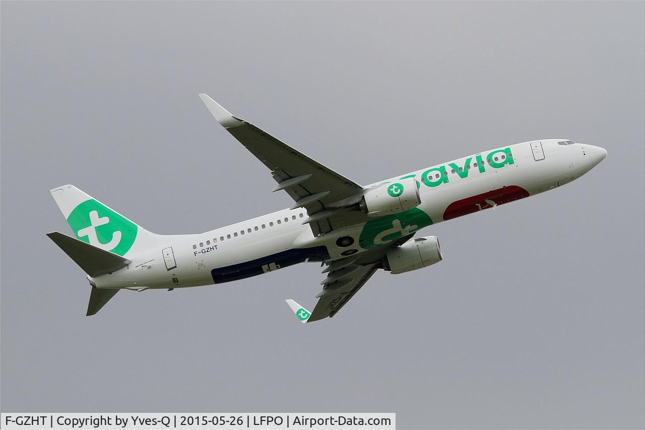 F-GZHT, 2015 Boeing 737-85R C/N 41332/5392, Boeing 737-85R(WL), Take off rwy 08, Paris-Orly airport (LFPO-ORY)