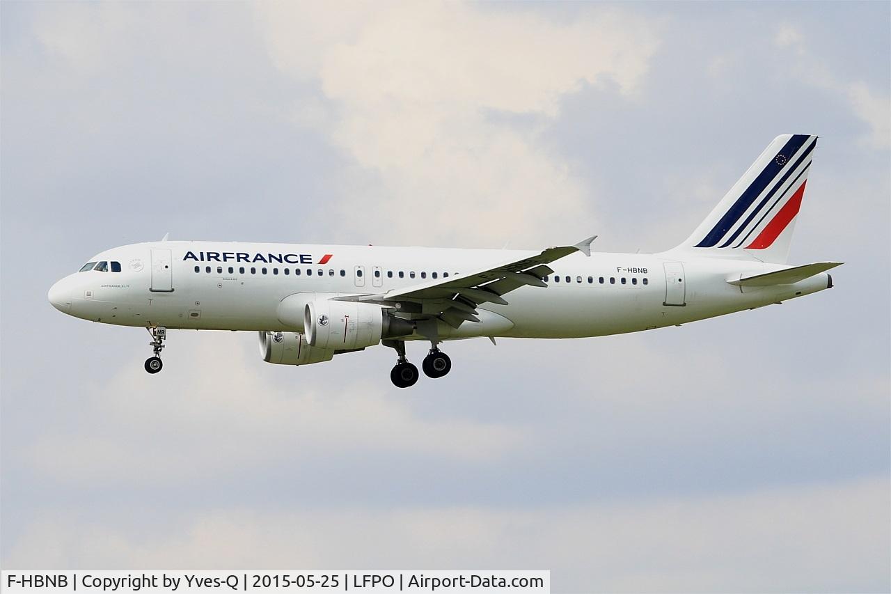 F-HBNB, 2010 Airbus A320-214 C/N 4402, Airbus A320-214, Short approach Rwy 26, Paris-Orly Airport (LFPO-ORY)