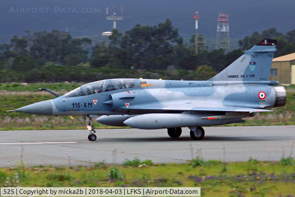 525, Dassault Mirage 2000B C/N 400, Taxiing