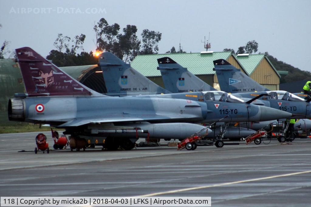 118, Dassault Mirage 2000C C/N 385, Parked