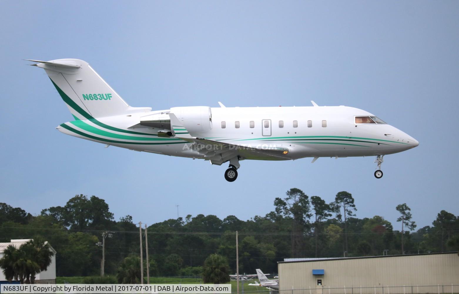 N683UF, 2007 Bombardier Challenger 605 (CL-600-2B16) C/N 5734, Challenger 605