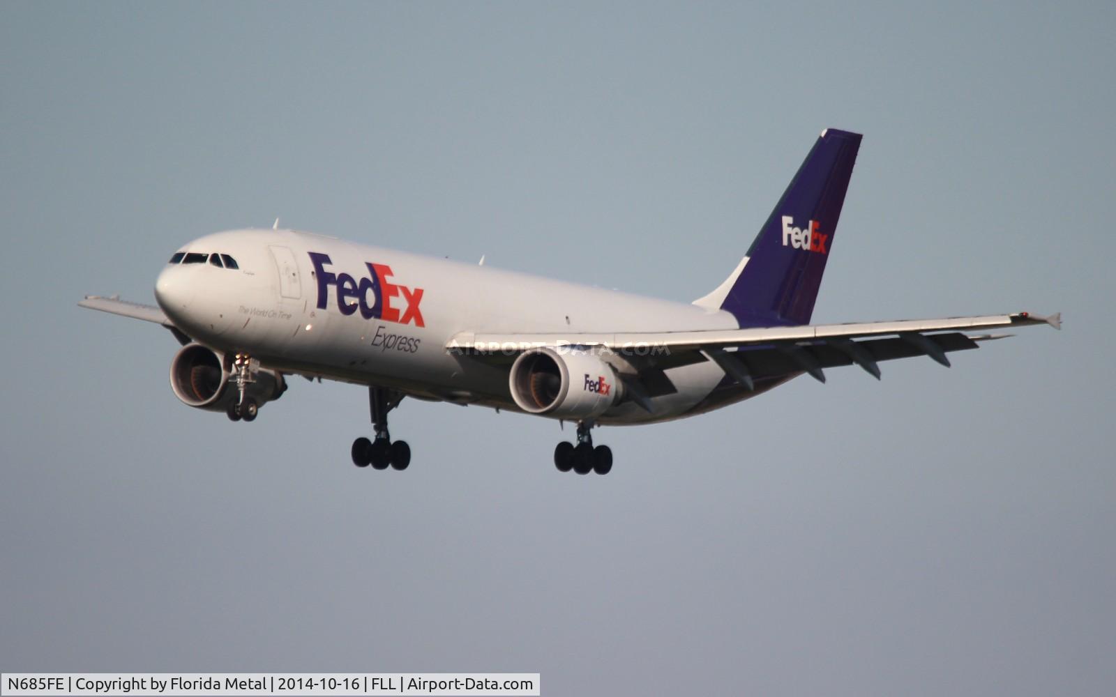 N685FE, 1999 Airbus A300F4-605R C/N 803, Fed Ex