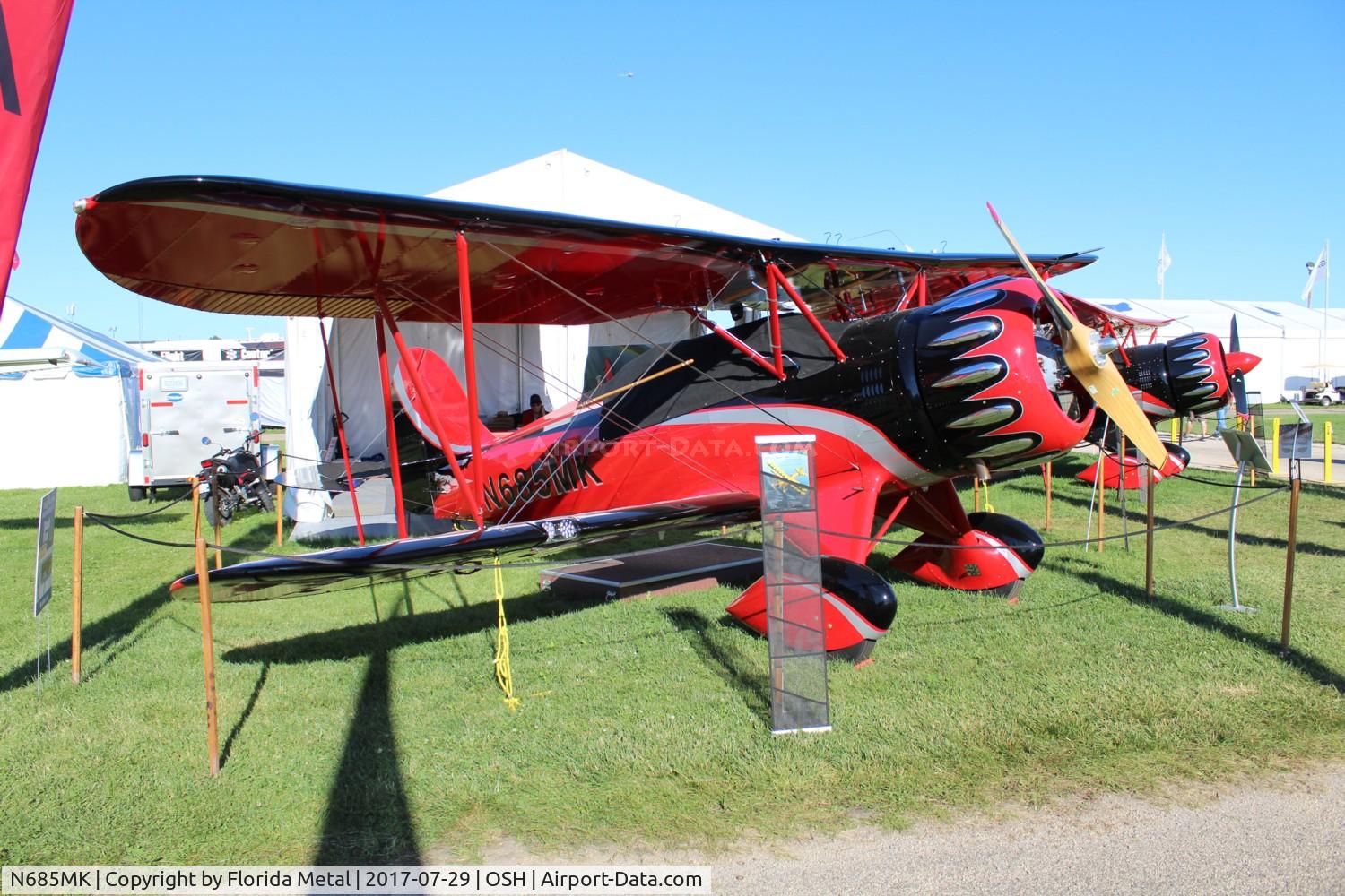 N685MK, 2016 Waco YMF-F5C C/N F5C-8-147, Waco YMF-F5C