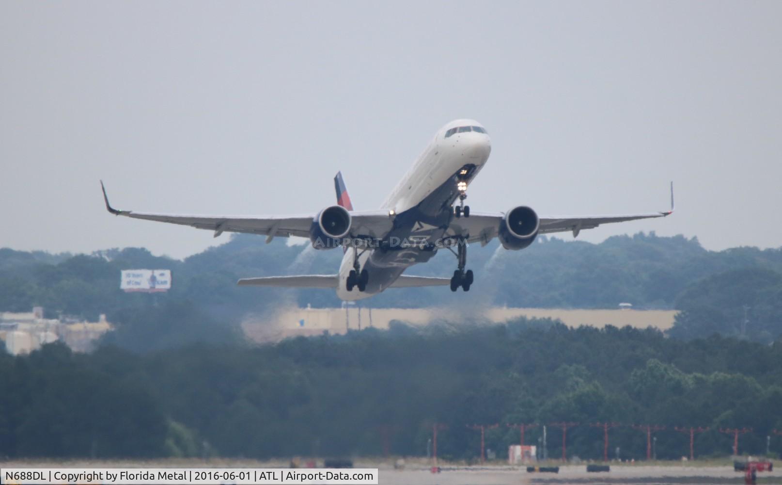 N688DL, 1998 Boeing 757-232 C/N 27587, Delta