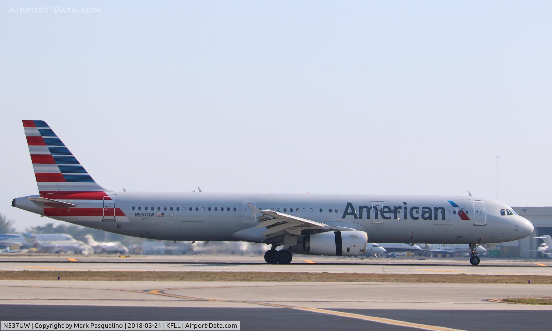 N537UW, 2009 Airbus A321-231 C/N 4041, Airbus A321-231