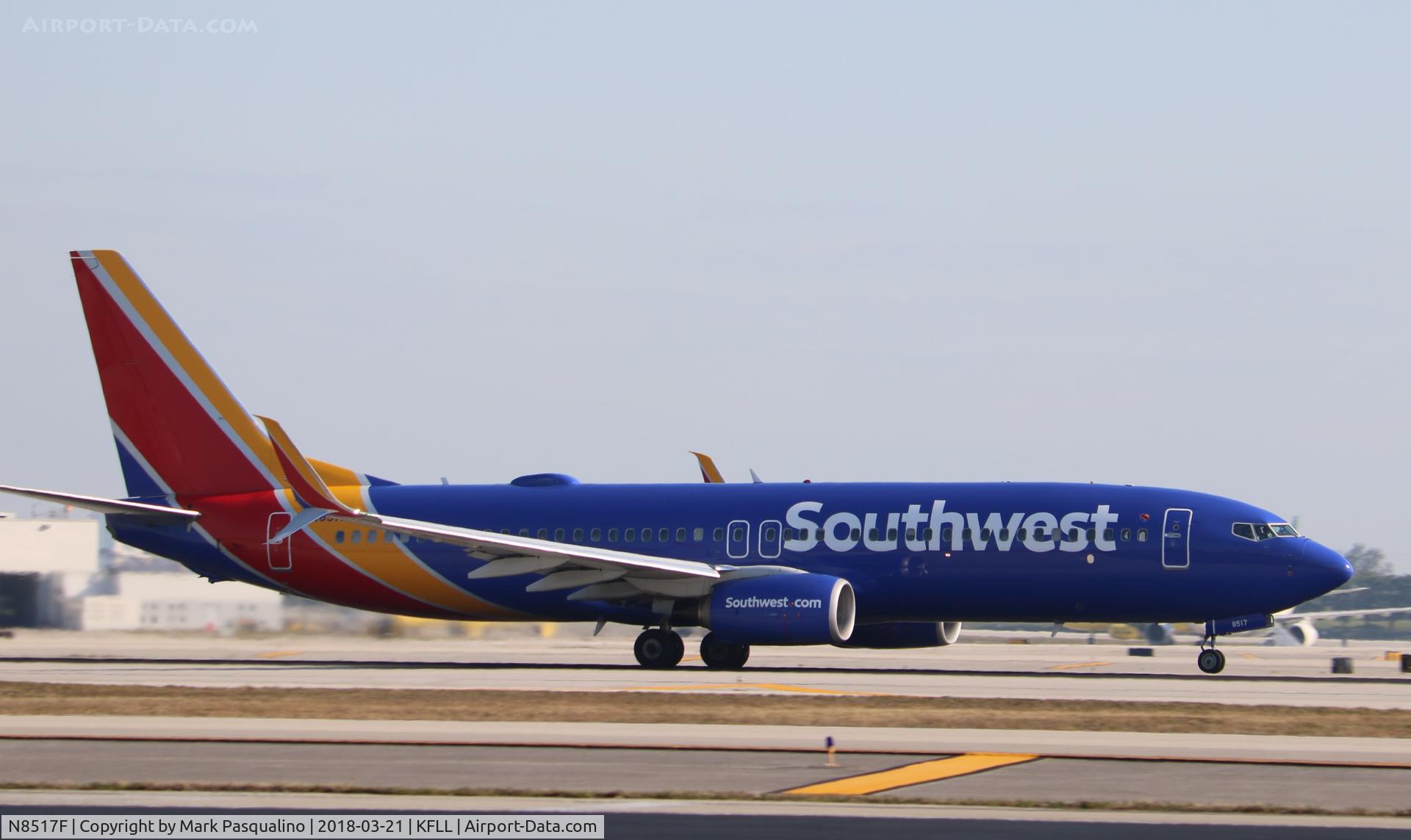 N8517F, 2016 Boeing 737-8H4 C/N 63594, Boeing 737-800