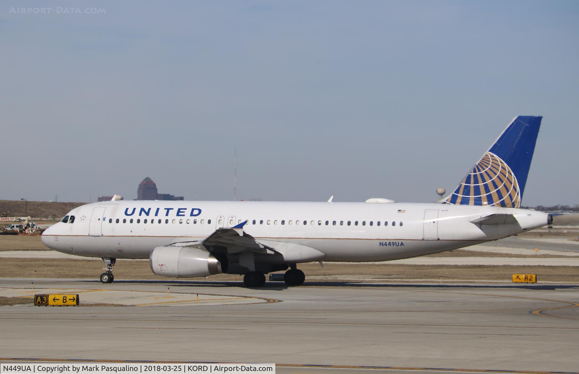 N449UA, 1998 Airbus A320-232 C/N 851, Airbus A320